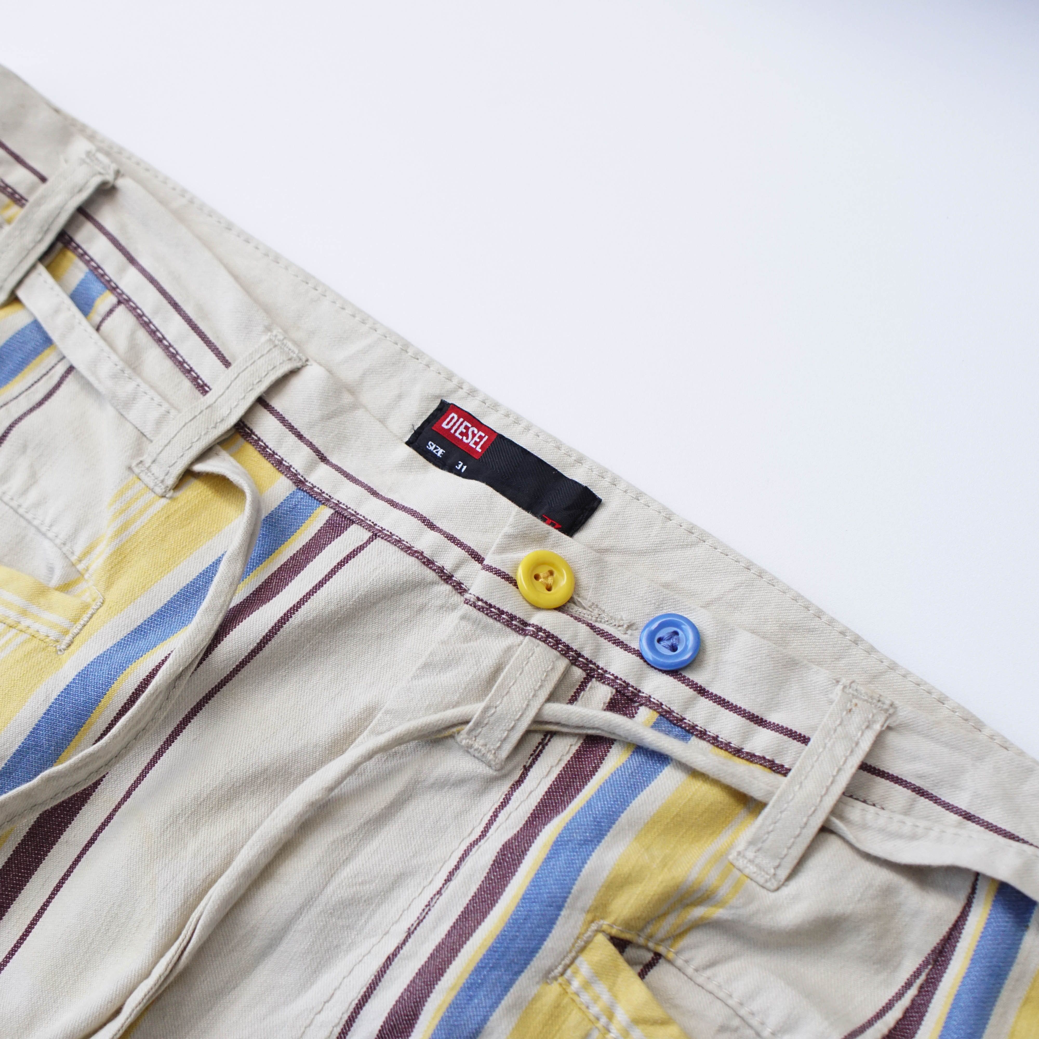 Diesel *NoTariff Diesel Stripe Pants Size US 31 - 5 Thumbnail