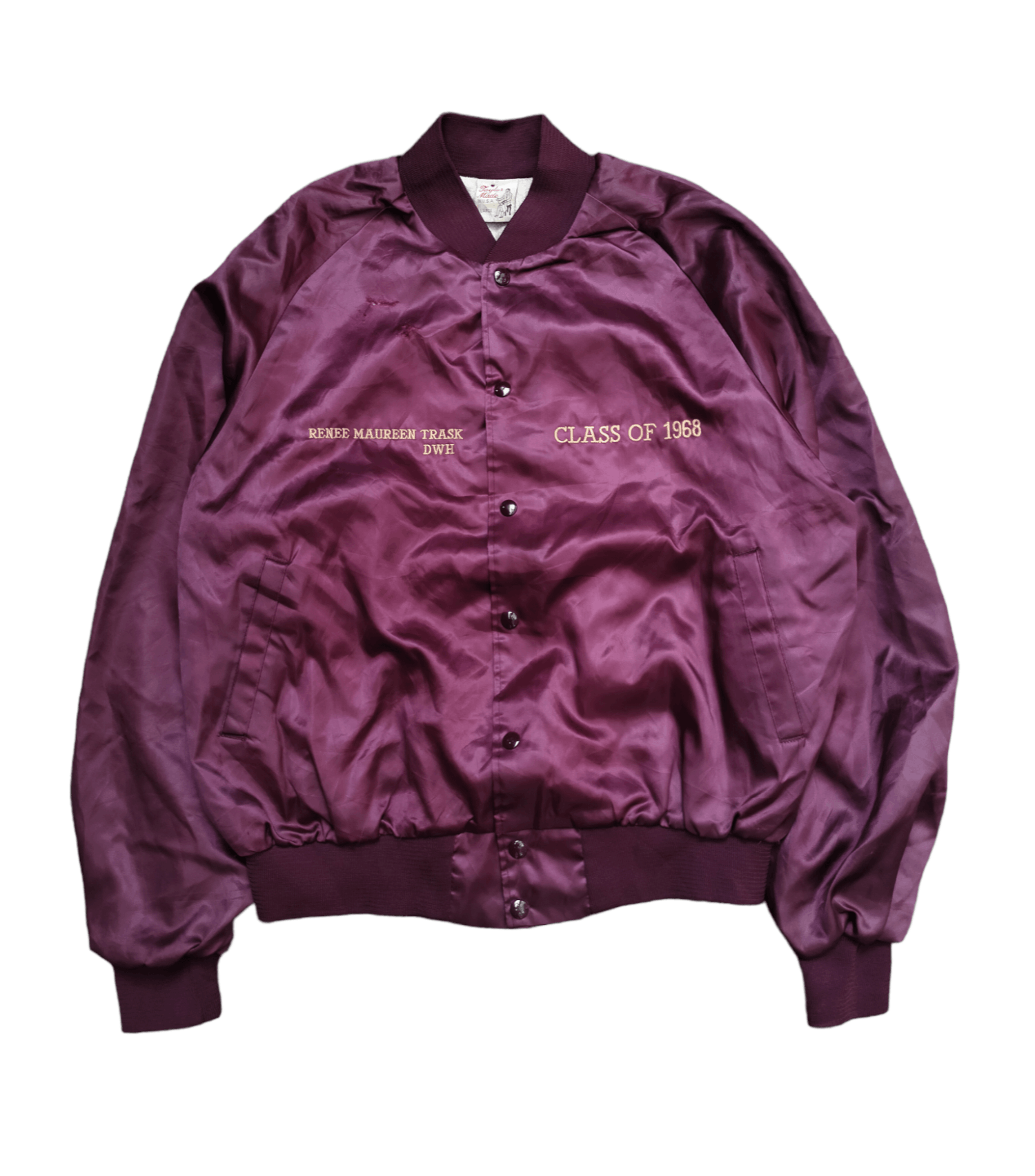 Unsound Rags × Vintage Vintage 60s Class Of 1968 Varsity Jacket Size US L / EU 52-54 / 3 - 2 Thumbnail