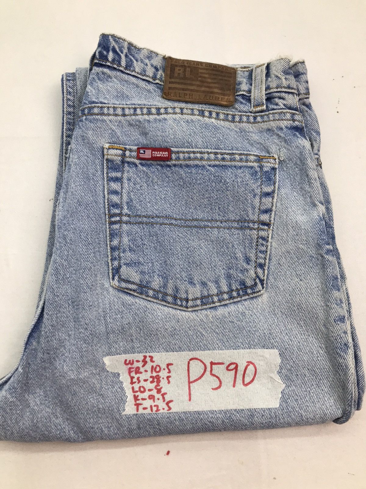 Polo Ralph Lauren Vintage Polo Jeans Ralph Lauren denim pants Size US 32 / EU 48 - 22 Thumbnail