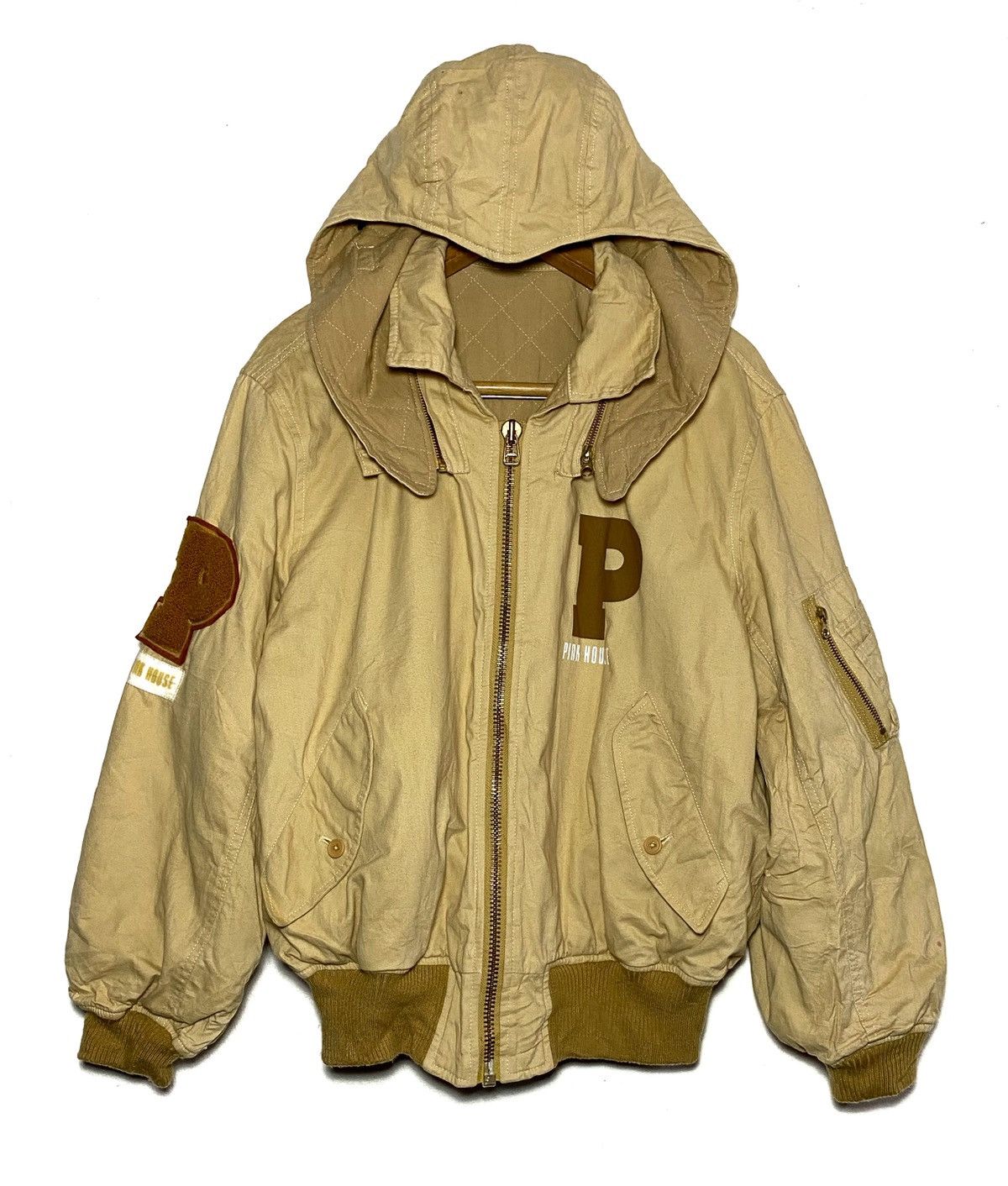 Pink House PINK HOUSE MA-1 Bomber Jacket hoodie Size US L / EU 52-54 / 3 - 2 Thumbnail