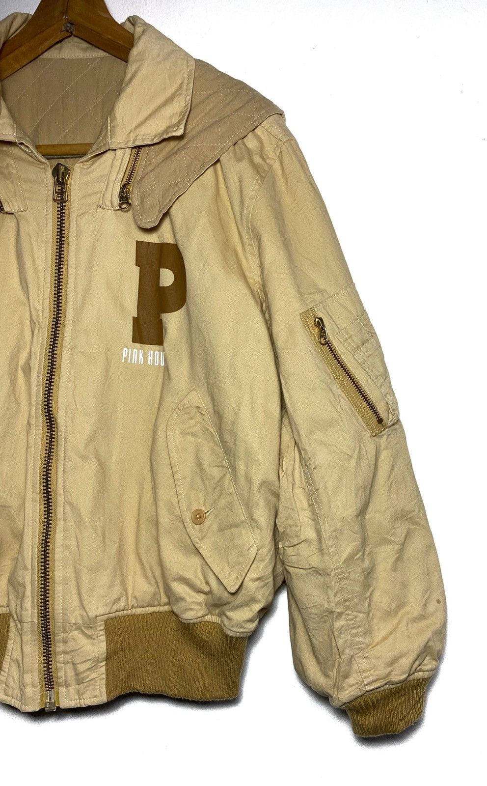 Pink House PINK HOUSE MA-1 Bomber Jacket hoodie Size US L / EU 52-54 / 3 - 8 Thumbnail