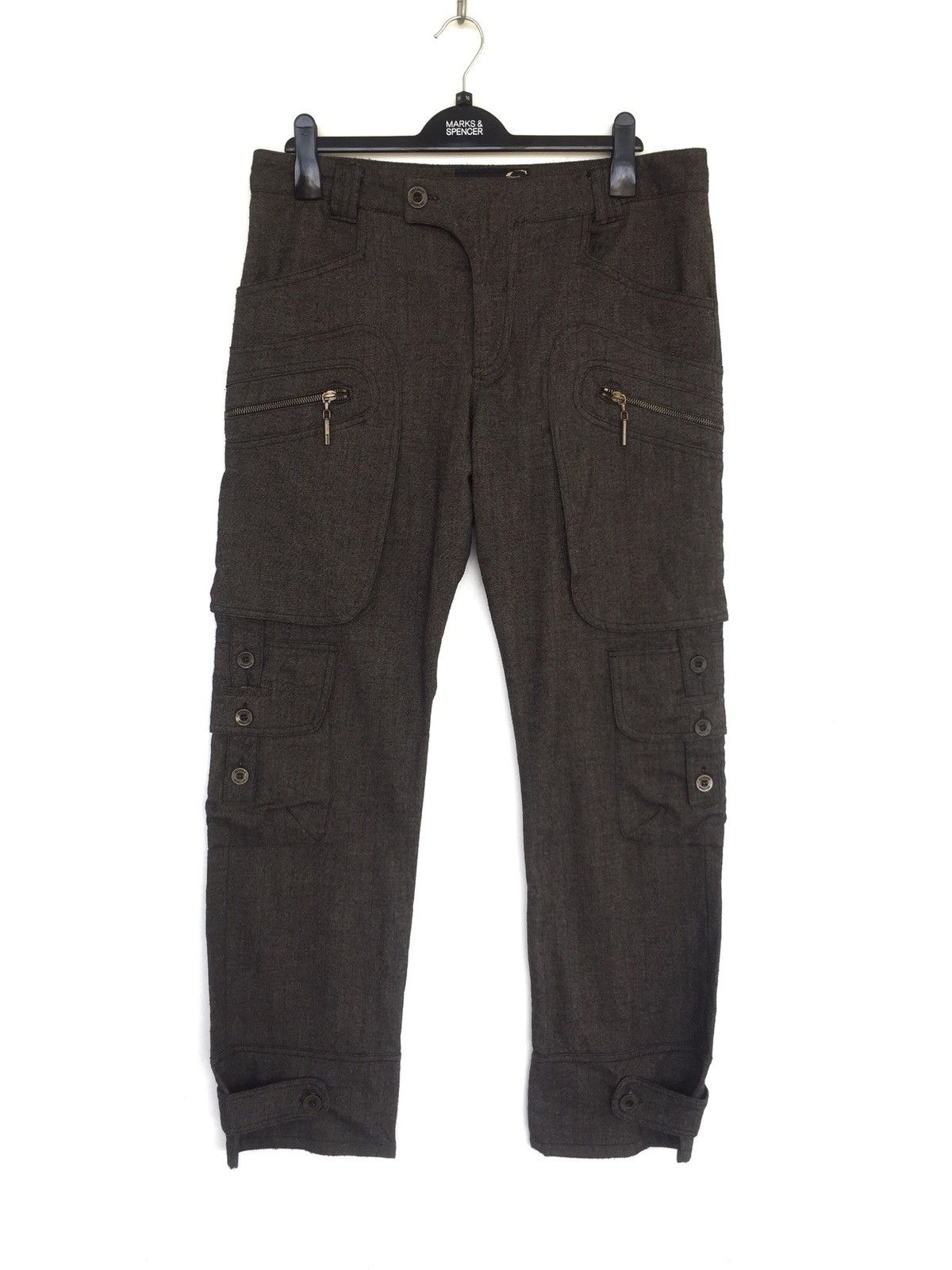 Just Cavalli DOPE🔥🇮🇹 Parachute Tactical Leg Adjustable Pants Size US 36 / EU 52 - 1 Thumbnail