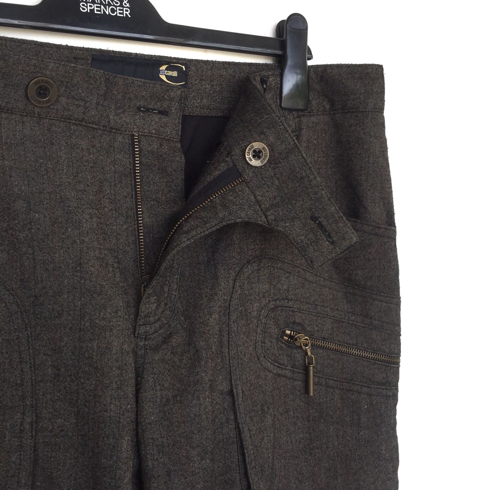 Just Cavalli DOPE🔥🇮🇹 Parachute Tactical Leg Adjustable Pants Size US 36 / EU 52 - 7 Thumbnail