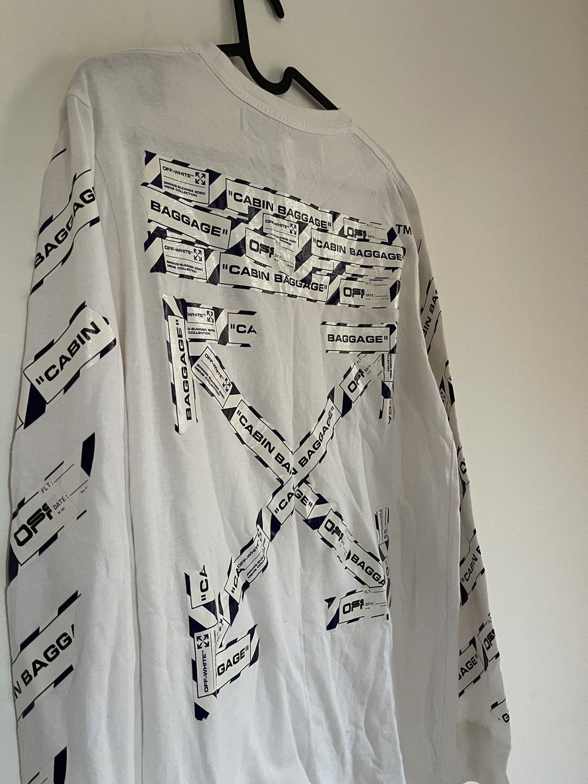 Off-White Off white airport Tape Long Sleeve Size US M / EU 48-50 / 2 - 3 Thumbnail