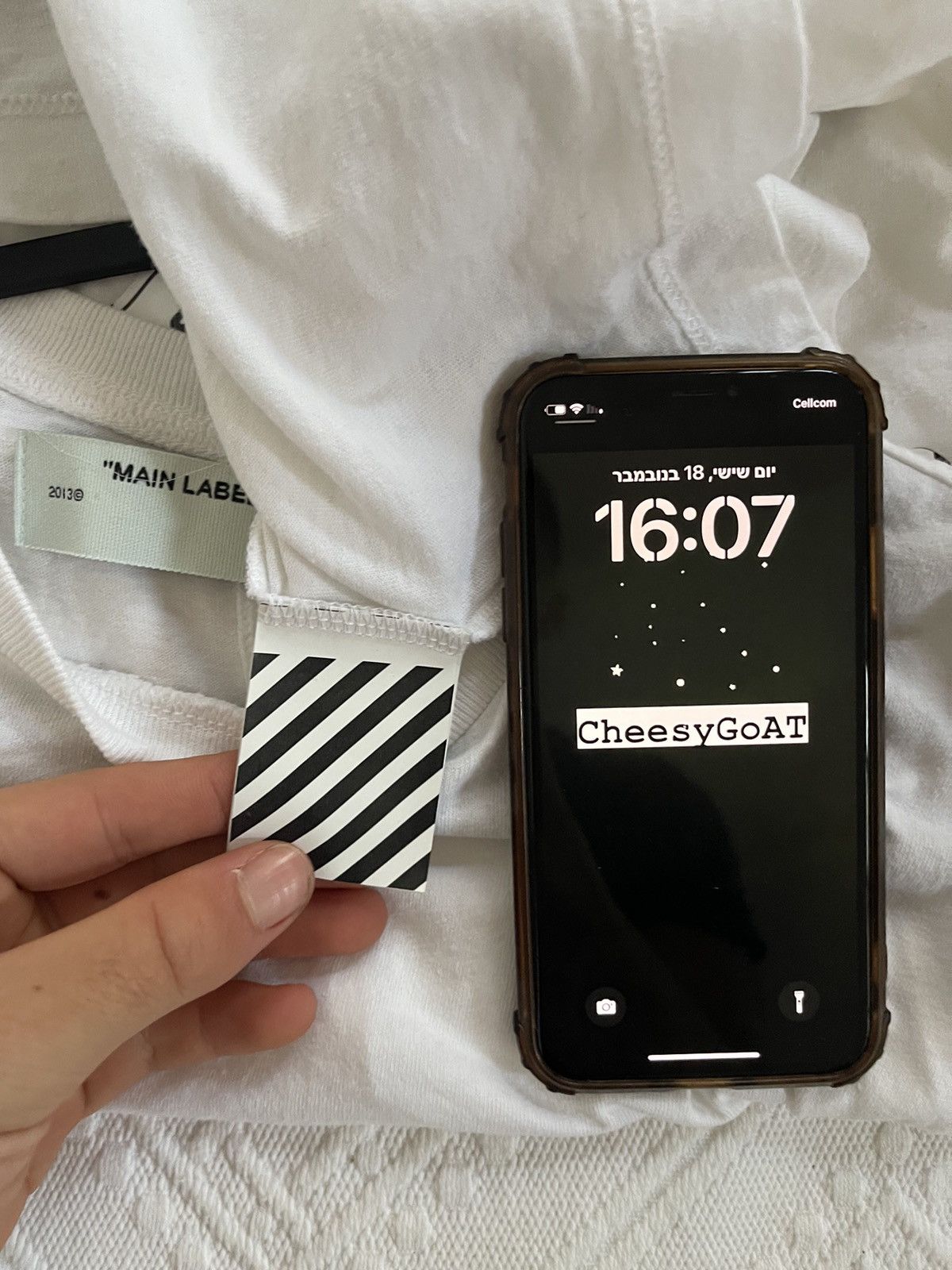 Off-White Off white airport Tape Long Sleeve Size US M / EU 48-50 / 2 - 6 Thumbnail