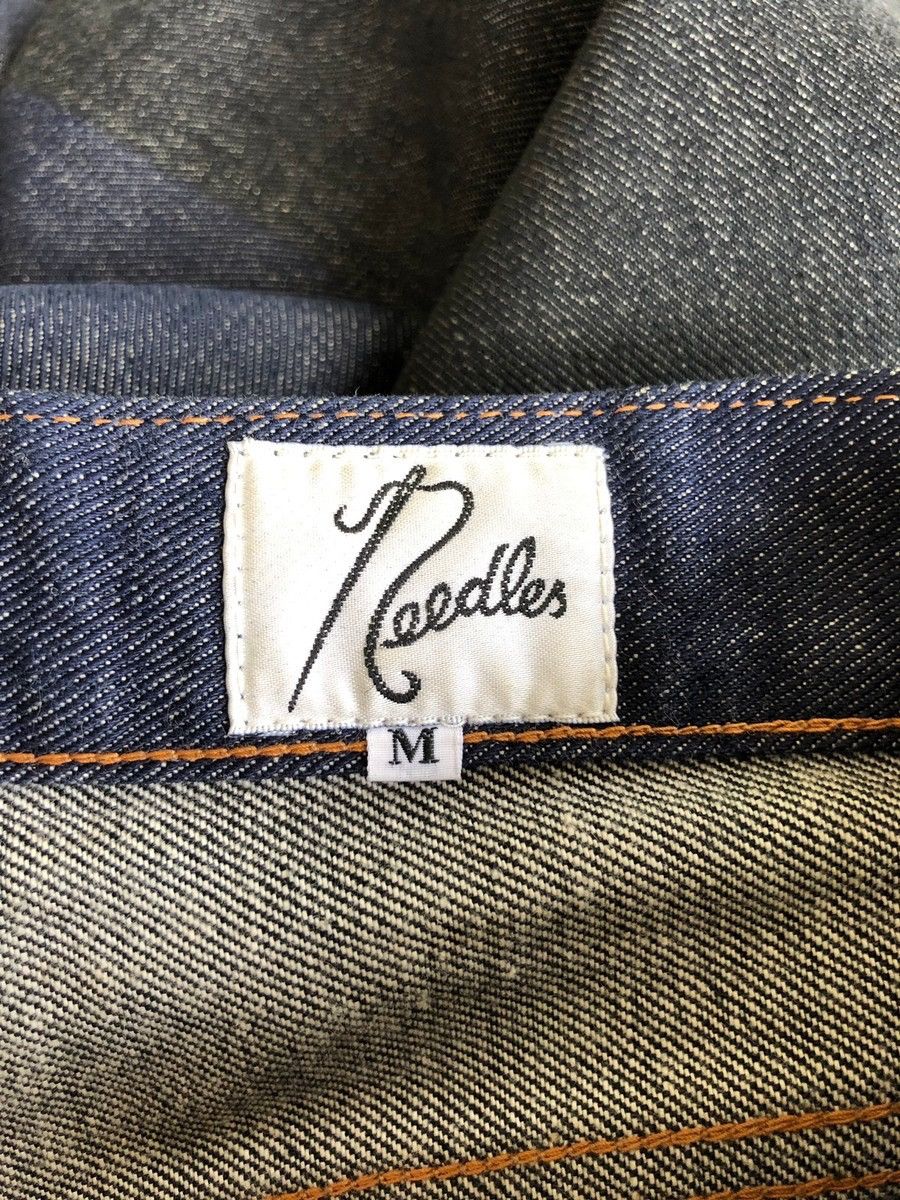 Needles RARE‼️FW10 Needles 🇯🇵 Radiant Indigo Selvaged Jeans Denim Size US 34 / EU 50 - 12 Thumbnail