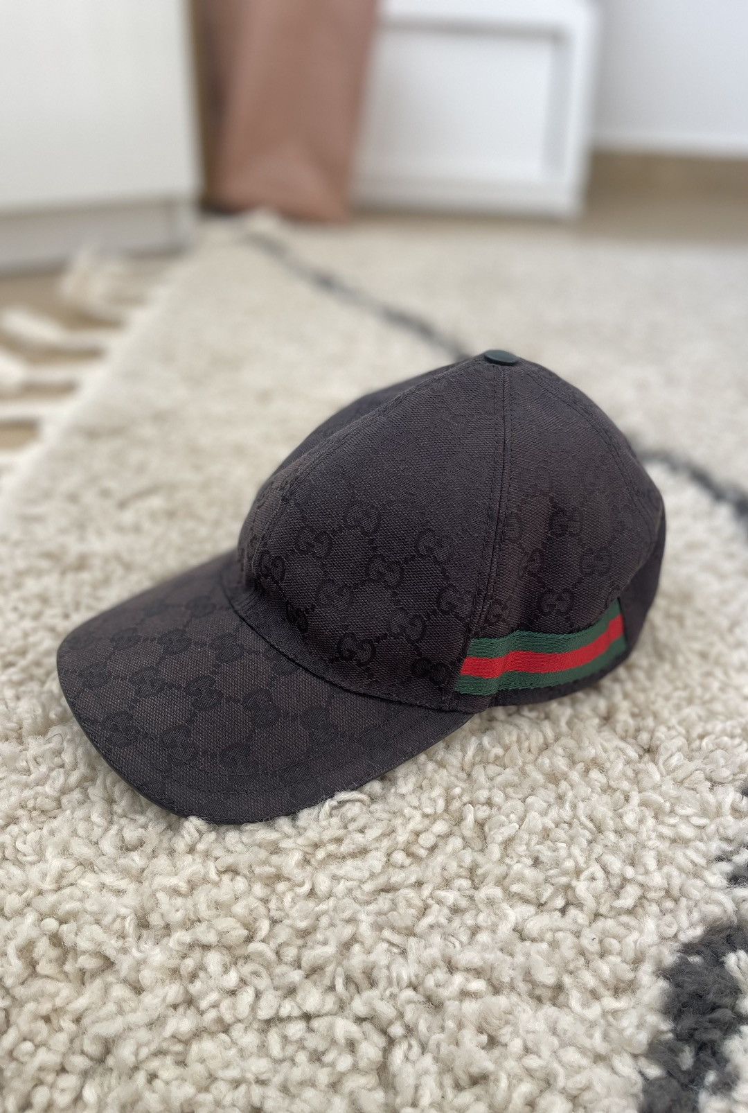 Gucci GG canvas baseball cap