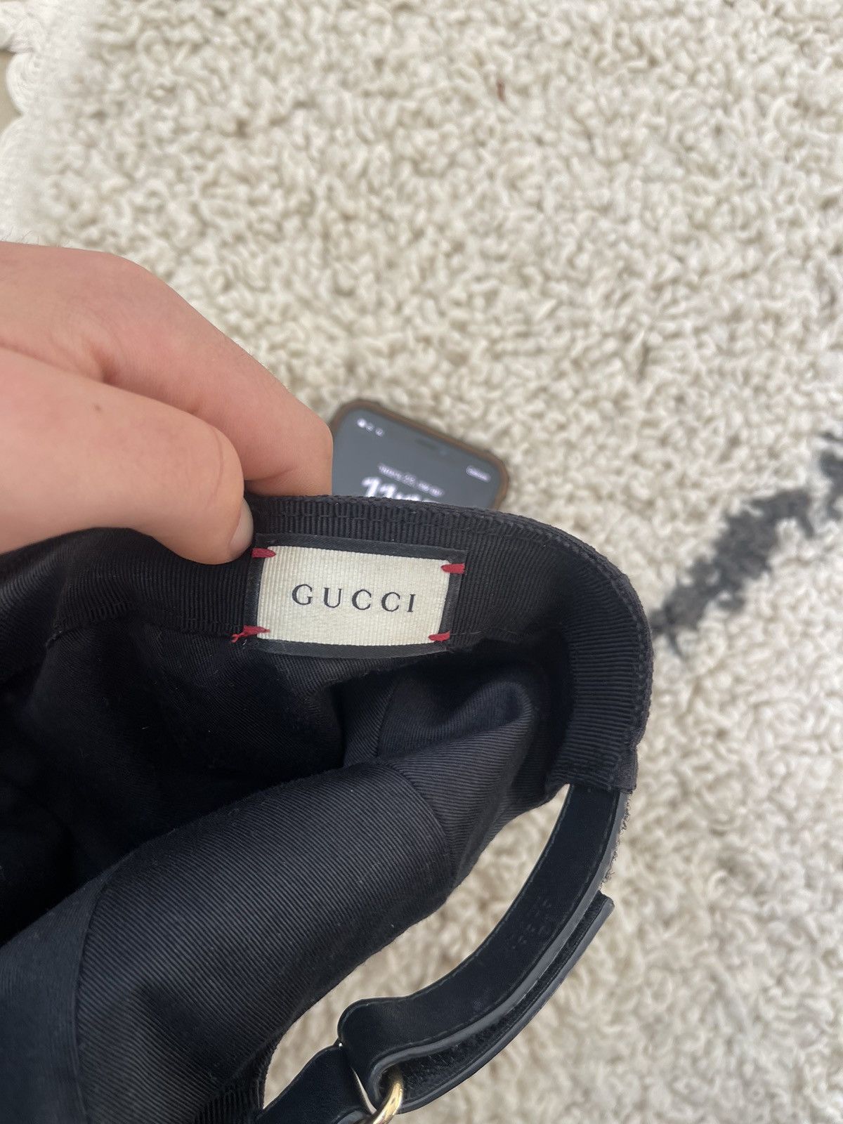 Gucci Gucci GG canvas baseball cap Size ONE SIZE - 12 Thumbnail
