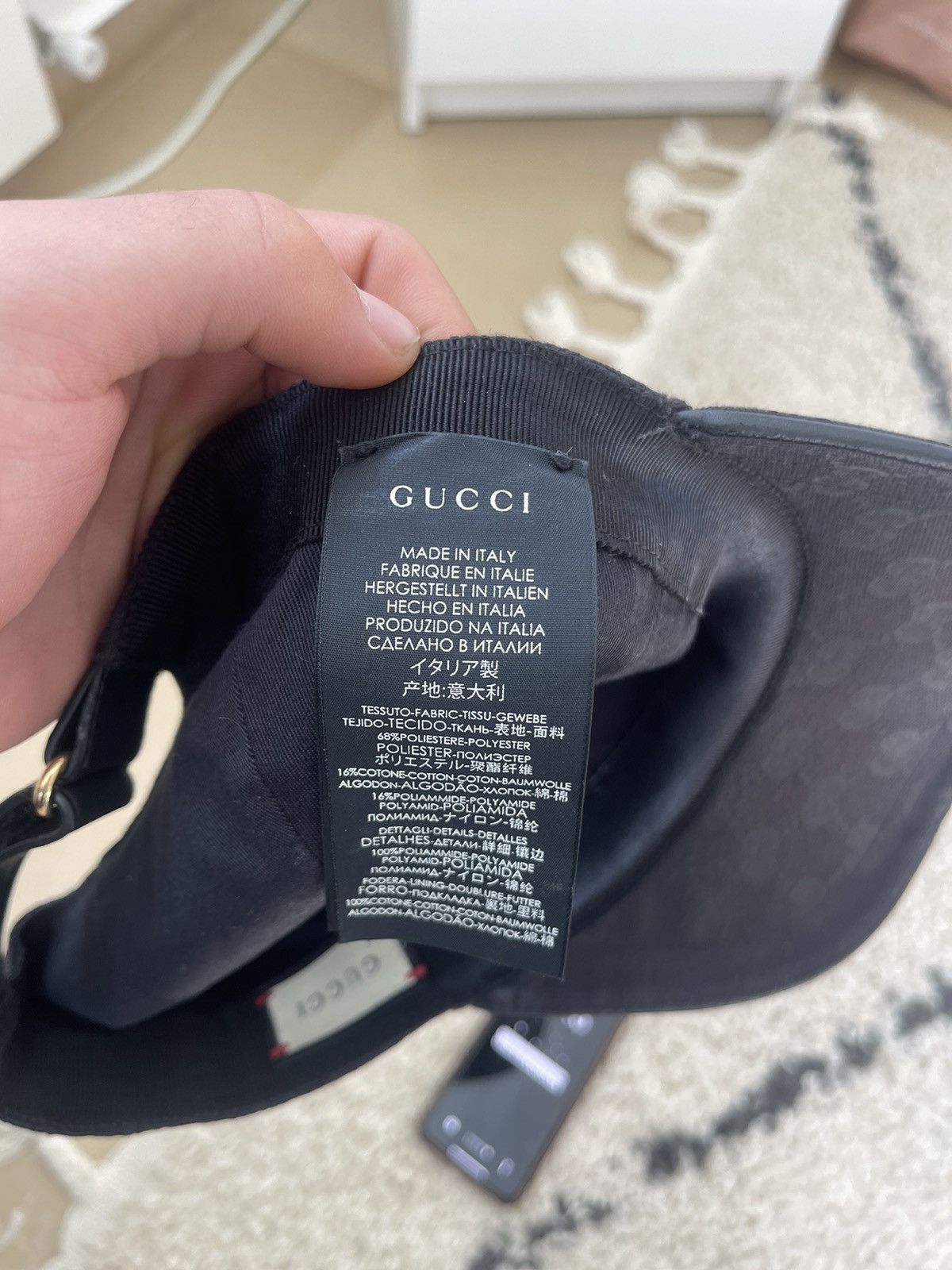 Gucci Gucci GG canvas baseball cap Size ONE SIZE - 10 Thumbnail