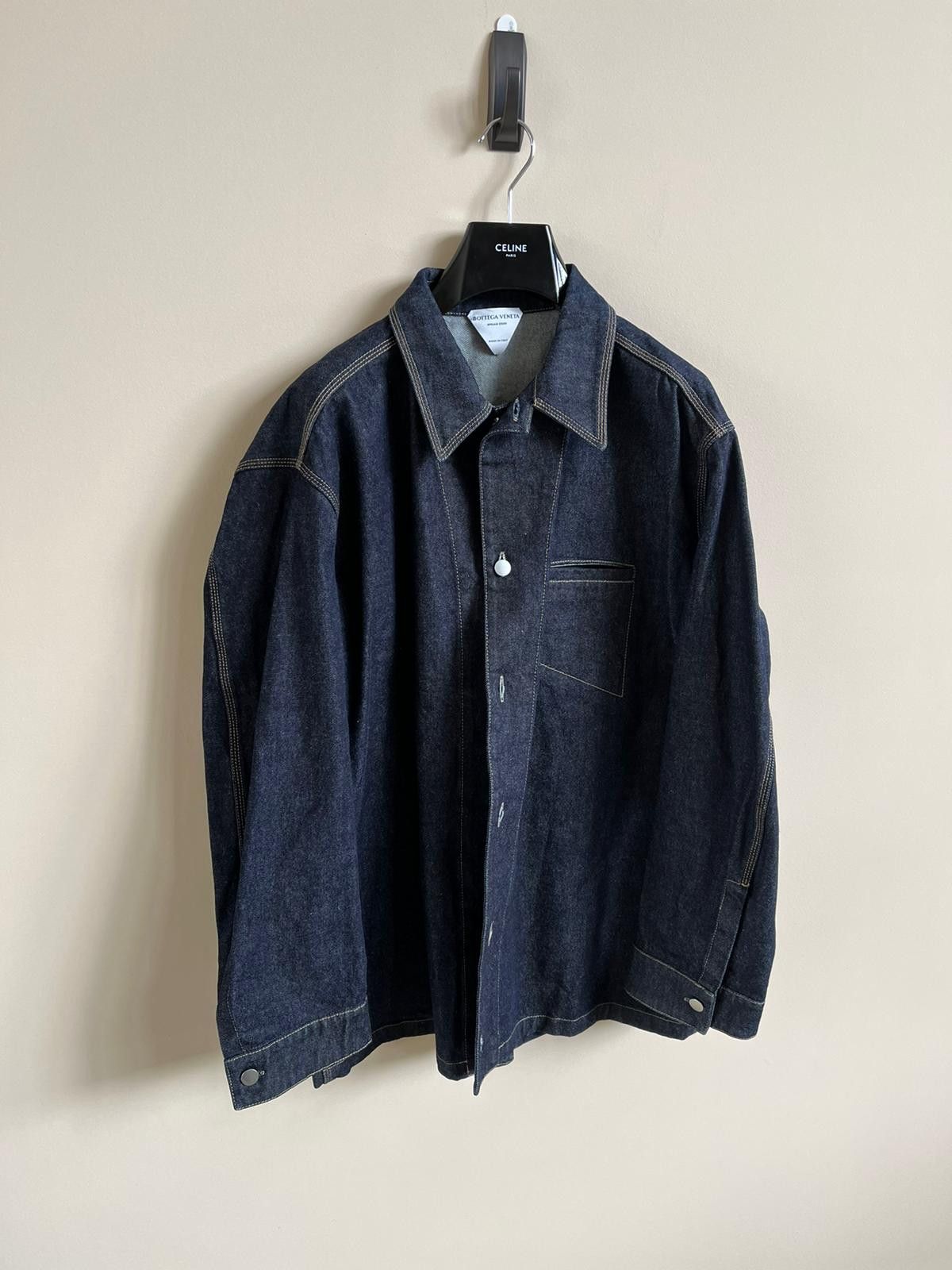 Bottega Veneta Denim Jacket in Blue Color Size US S / EU 44-46 / 1 - 9 Thumbnail
