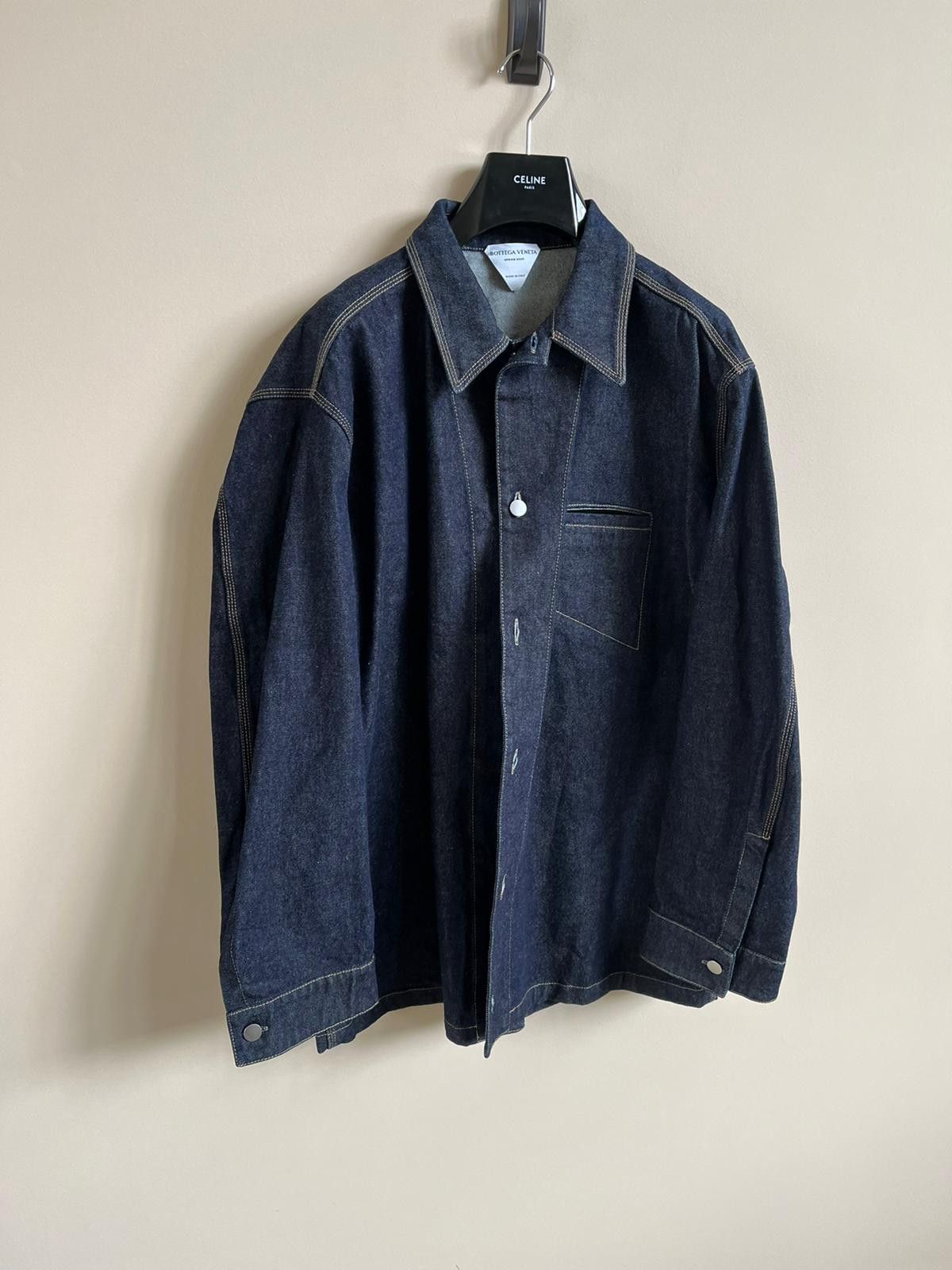 Bottega Veneta Denim Jacket in Blue Color Size US S / EU 44-46 / 1 - 6 Thumbnail