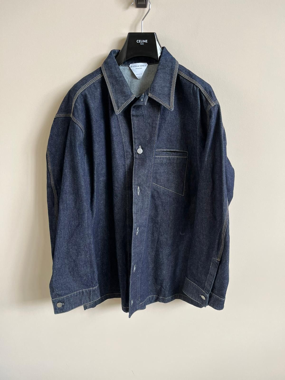 Bottega Veneta Denim Jacket in Blue Color Size US S / EU 44-46 / 1 - 3 Thumbnail