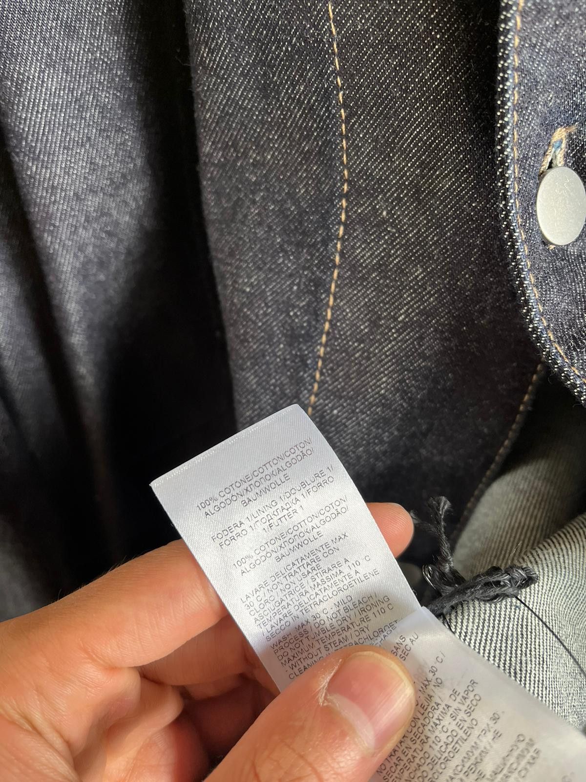 Bottega Veneta Denim Jacket in Blue Color Size US S / EU 44-46 / 1 - 12 Thumbnail