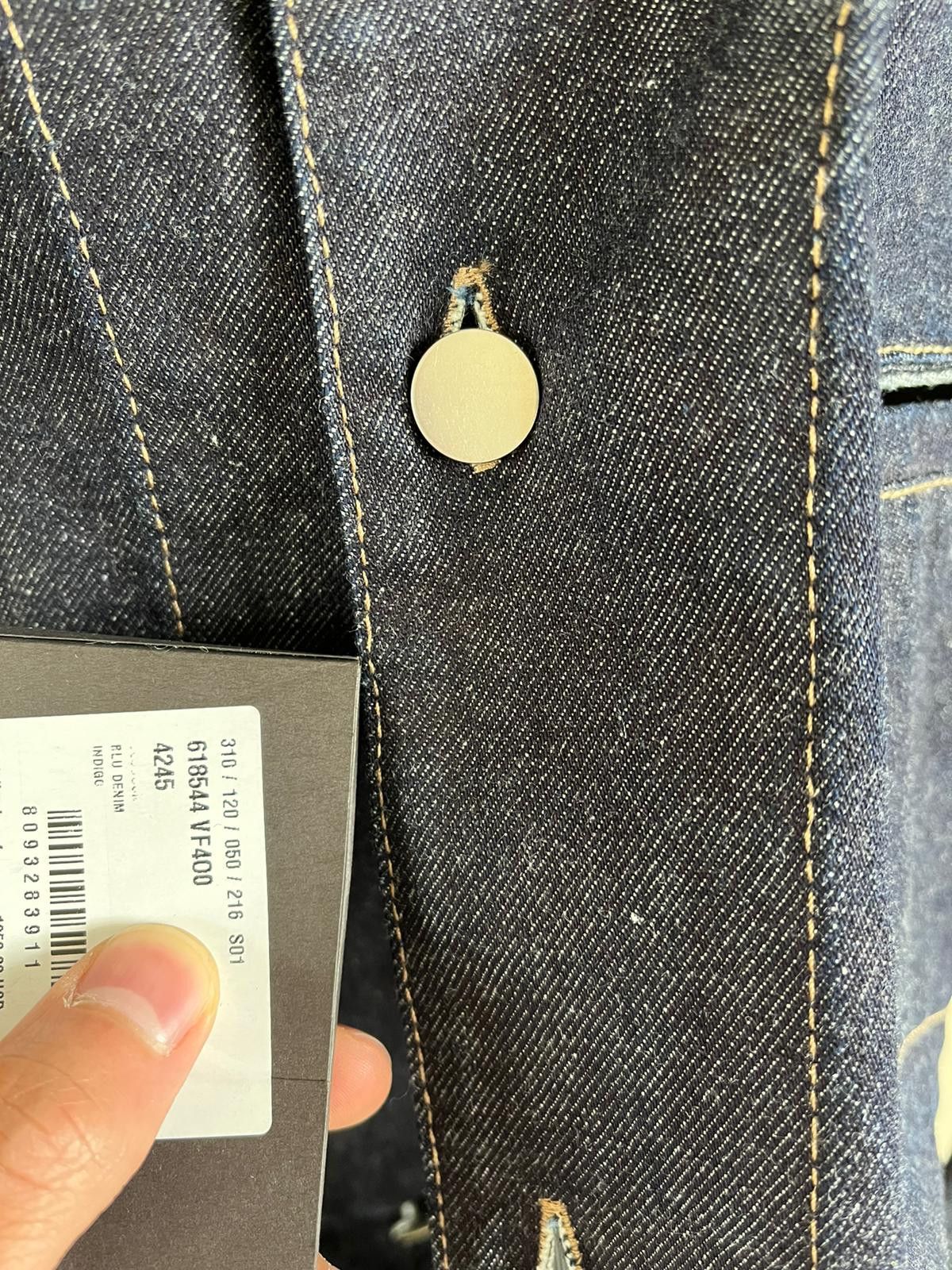 Bottega Veneta Denim Jacket in Blue Color Size US S / EU 44-46 / 1 - 15 Thumbnail
