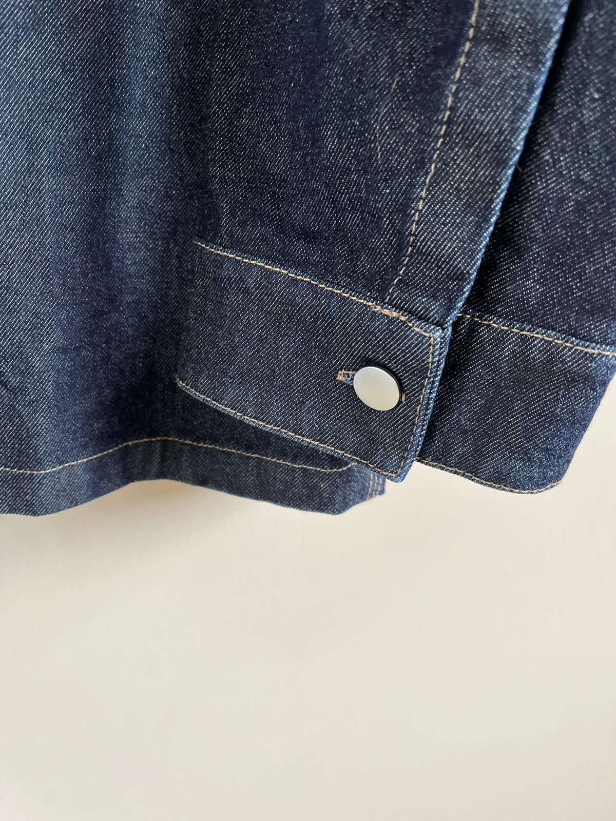 Bottega Veneta Denim Jacket in Blue Color Size US S / EU 44-46 / 1 - 4 Thumbnail