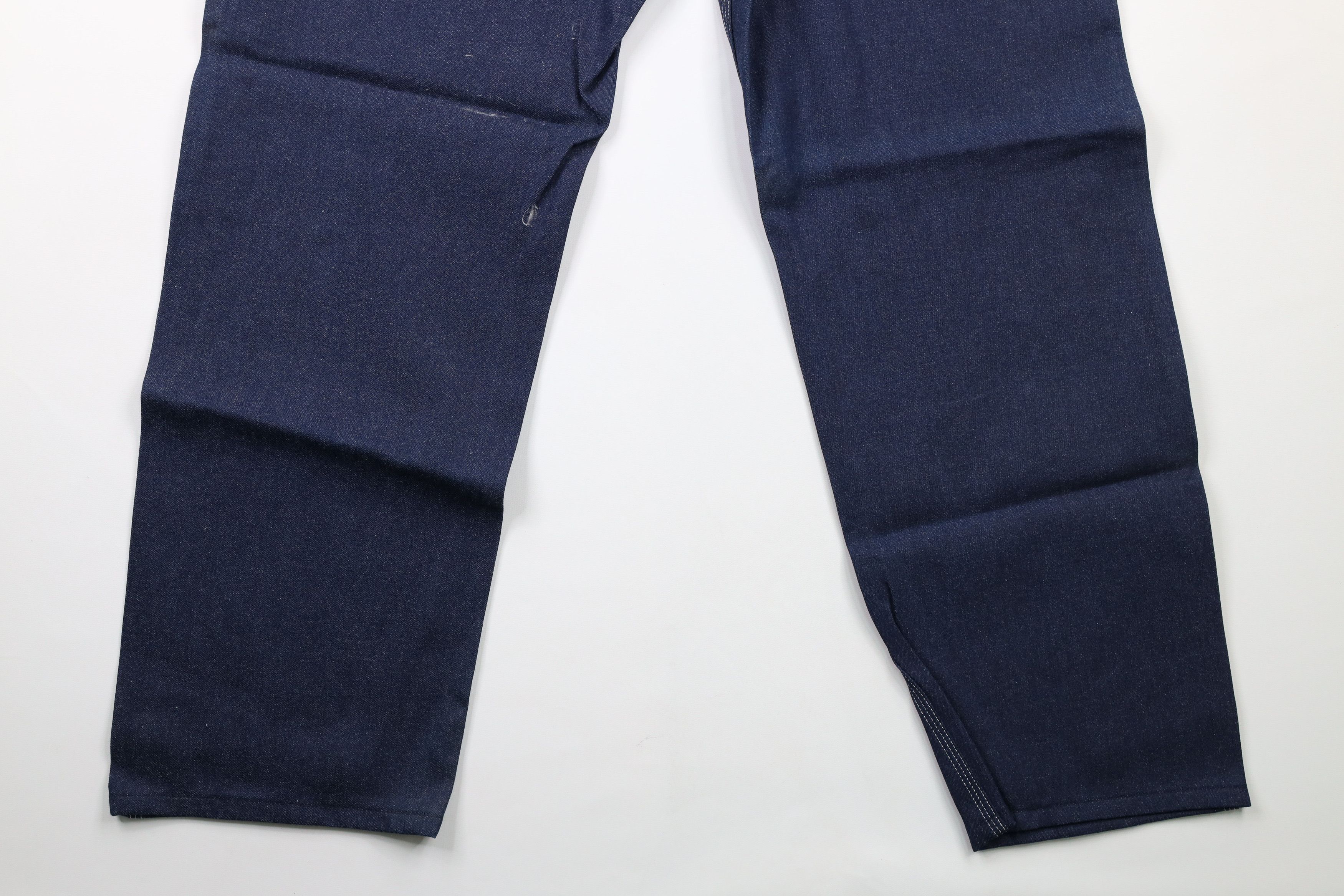 Carhartt × Vintage NOS Vintage 90s Carhartt Out Wide Leg Denim Jeans Blue USA Size US 40 / EU 56 - 9 Thumbnail