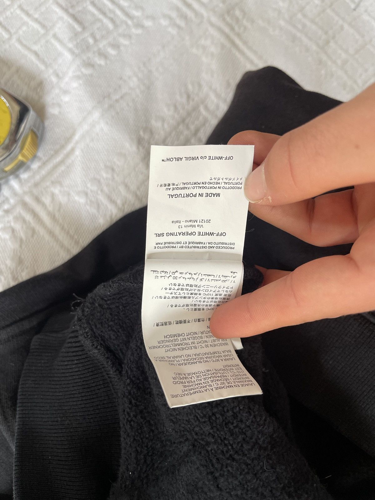 Off-White Off white Bernini hoodie Size US S / EU 44-46 / 1 - 14 Thumbnail