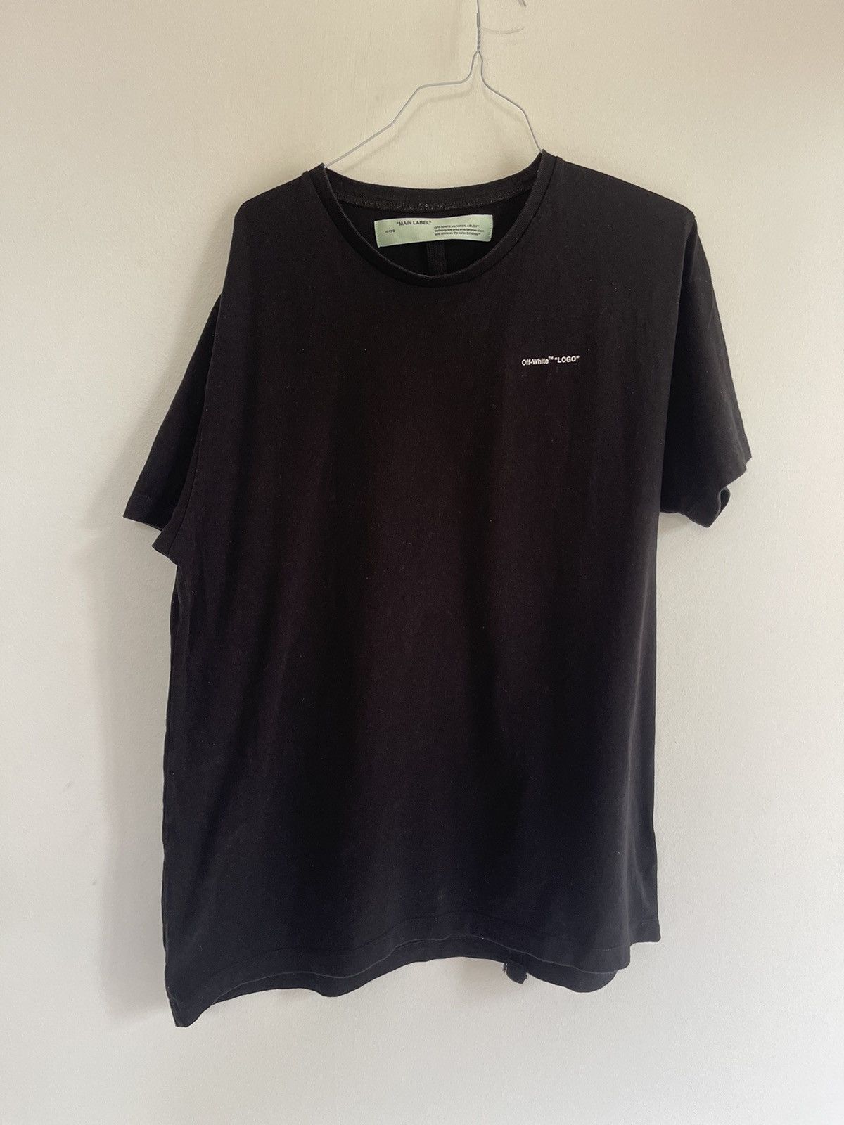 Off white small logo TEE