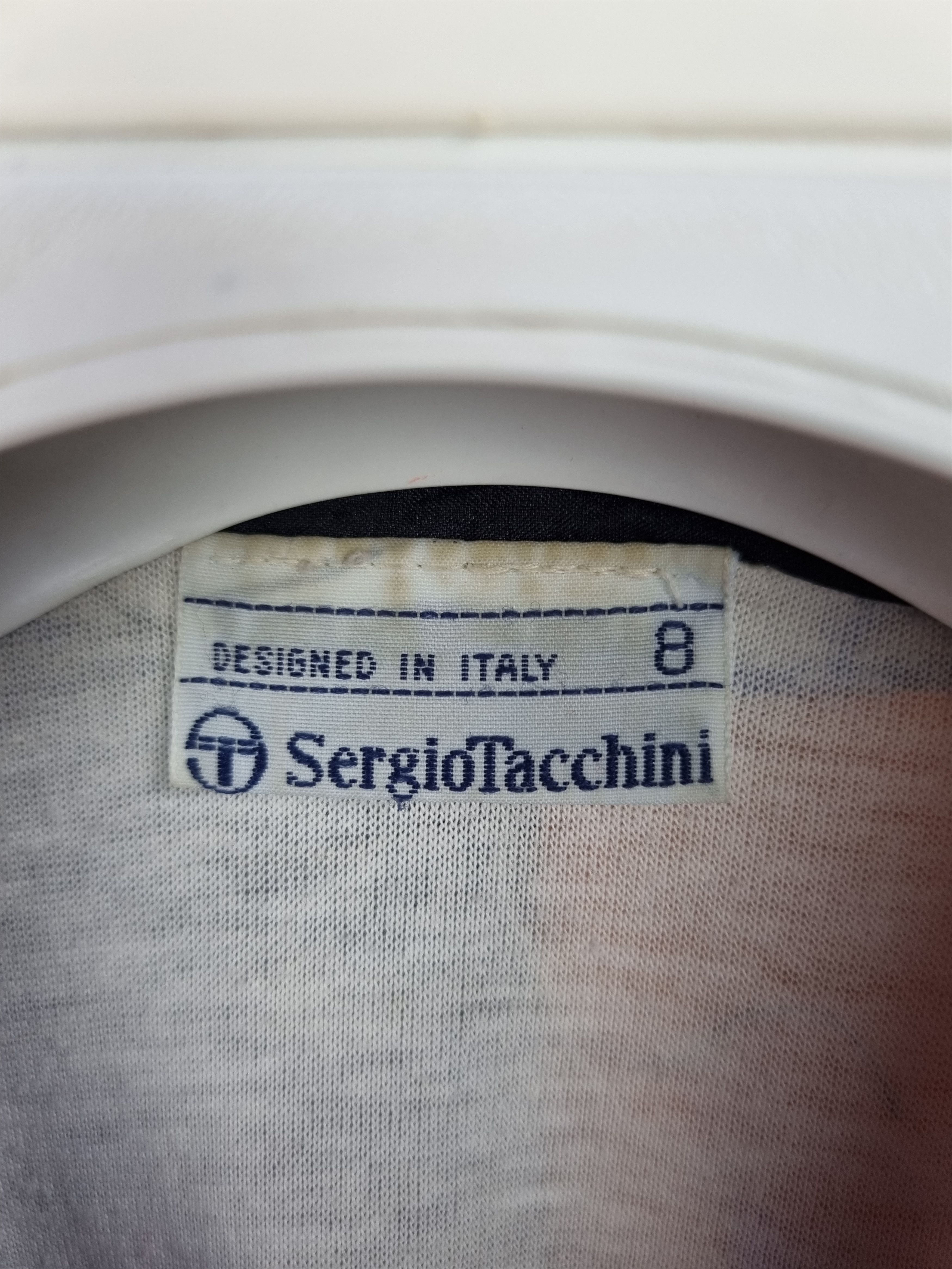 Sergio Tacchini × Vintage 90s Sergio Tacchini Vintage Abstract Pattern jacket Size US M / EU 48-50 / 2 - 10 Thumbnail