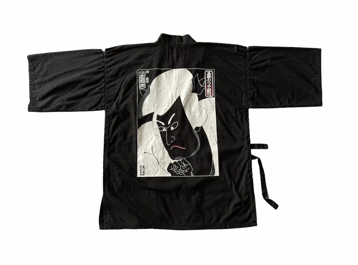 Japanese Brand VINTAGE JAPANESE TRADITIONAL HANTEN PRINTED KIMONO Size US M / EU 48-50 / 2 - 5 Thumbnail