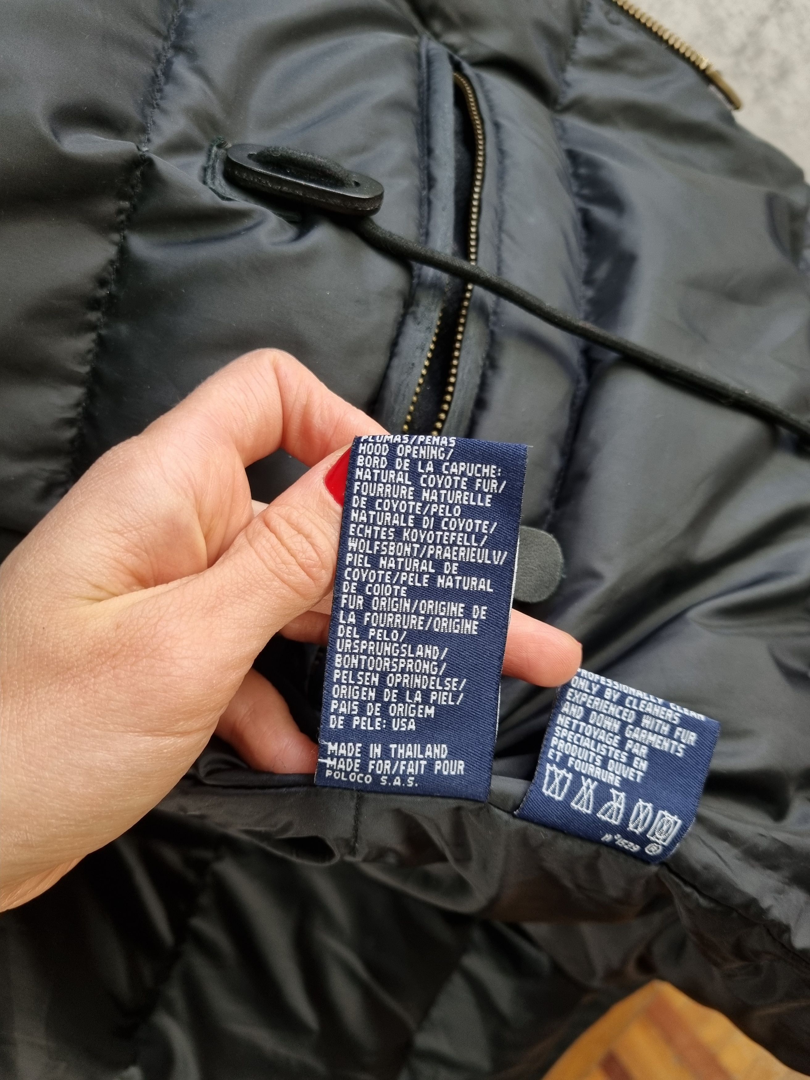 Polo Ralph Lauren × Ralph Lauren Down Parka POLO SPORT Ralph Lauren Coyote Fur Jacket Size US XL / EU 56 / 4 - 10 Thumbnail