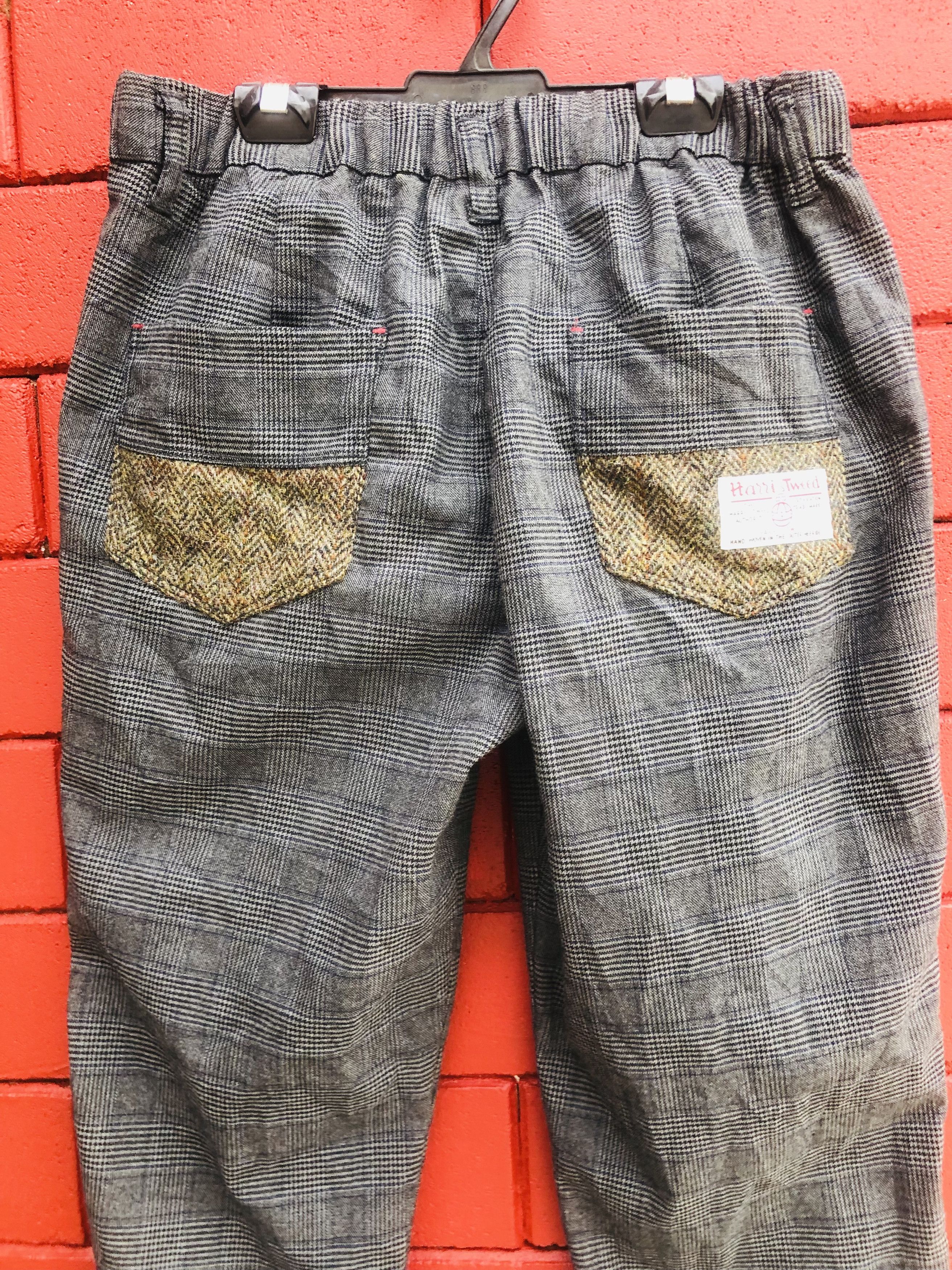 Harris Tweed × Japanese Brand × Vintage Vintage Harris Tweed Designer Fashion Style Pant Size US 29 - 7 Thumbnail