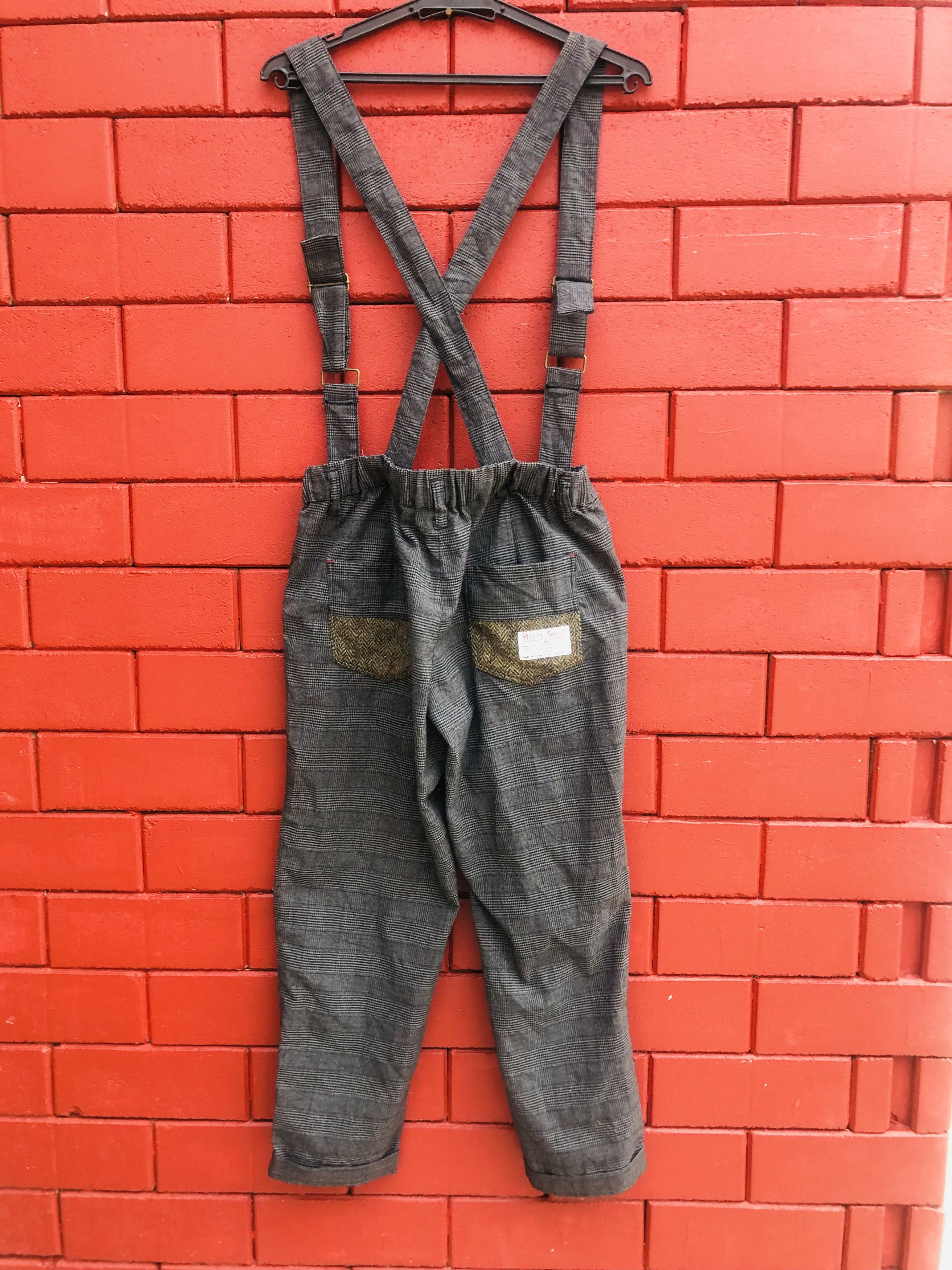 Harris Tweed × Japanese Brand × Vintage Vintage Harris Tweed Designer Fashion Style Pant Size US 29 - 5 Thumbnail