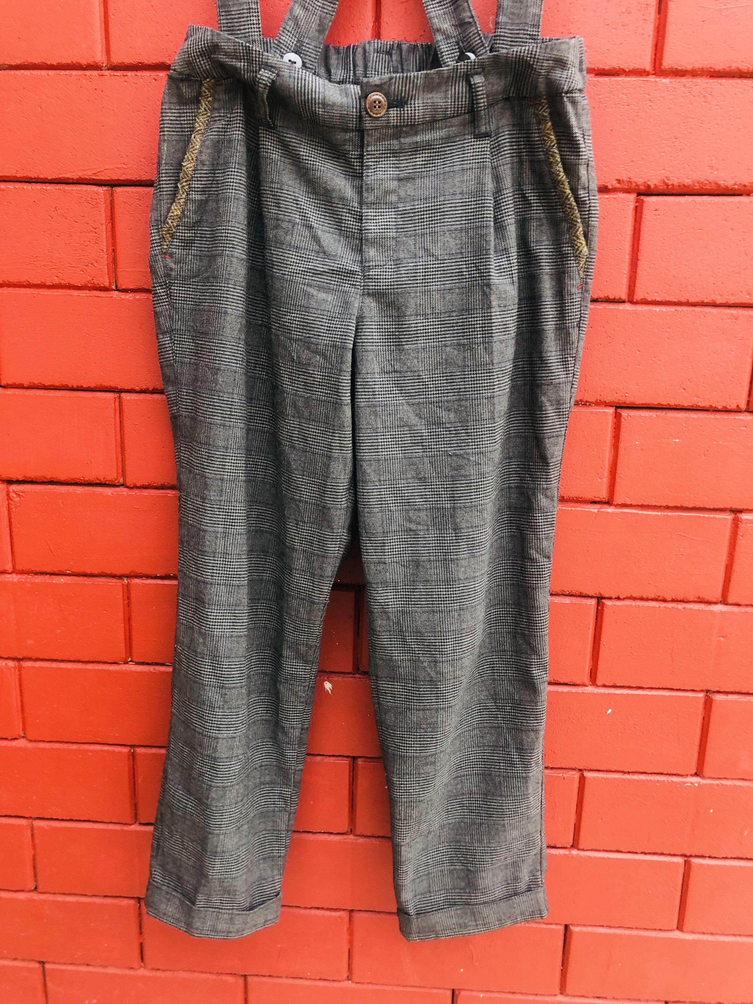 Harris Tweed × Japanese Brand × Vintage Vintage Harris Tweed Designer Fashion Style Pant Size US 29 - 4 Thumbnail