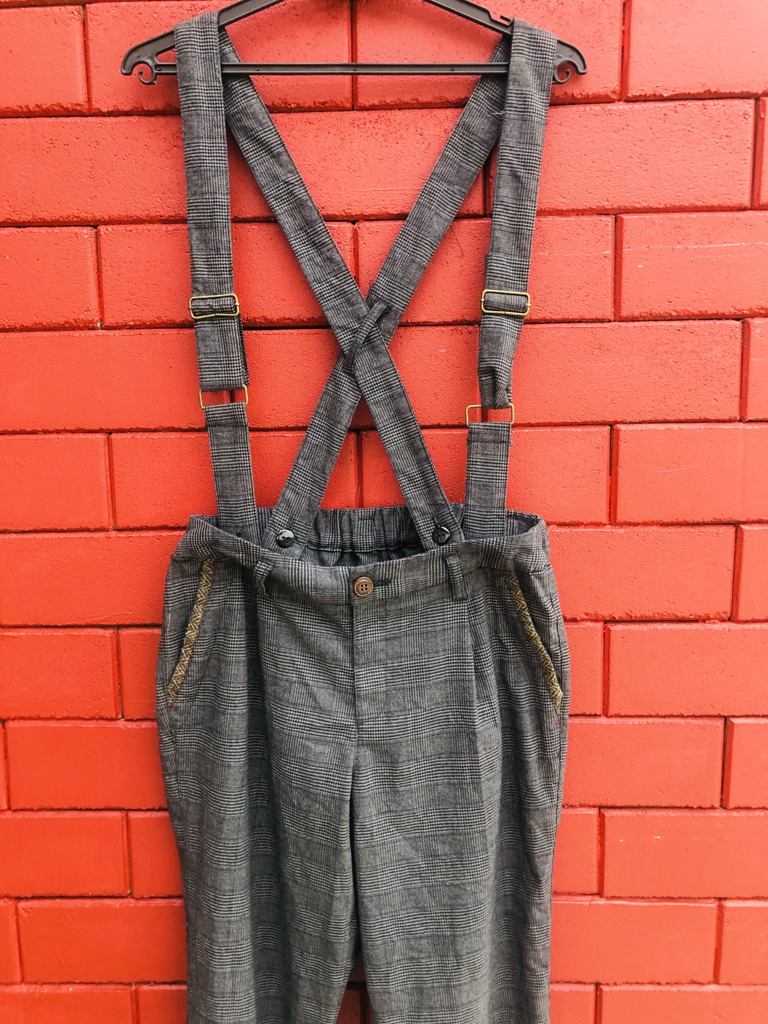 Harris Tweed × Japanese Brand × Vintage Vintage Harris Tweed Designer Fashion Style Pant Size US 29 - 3 Thumbnail
