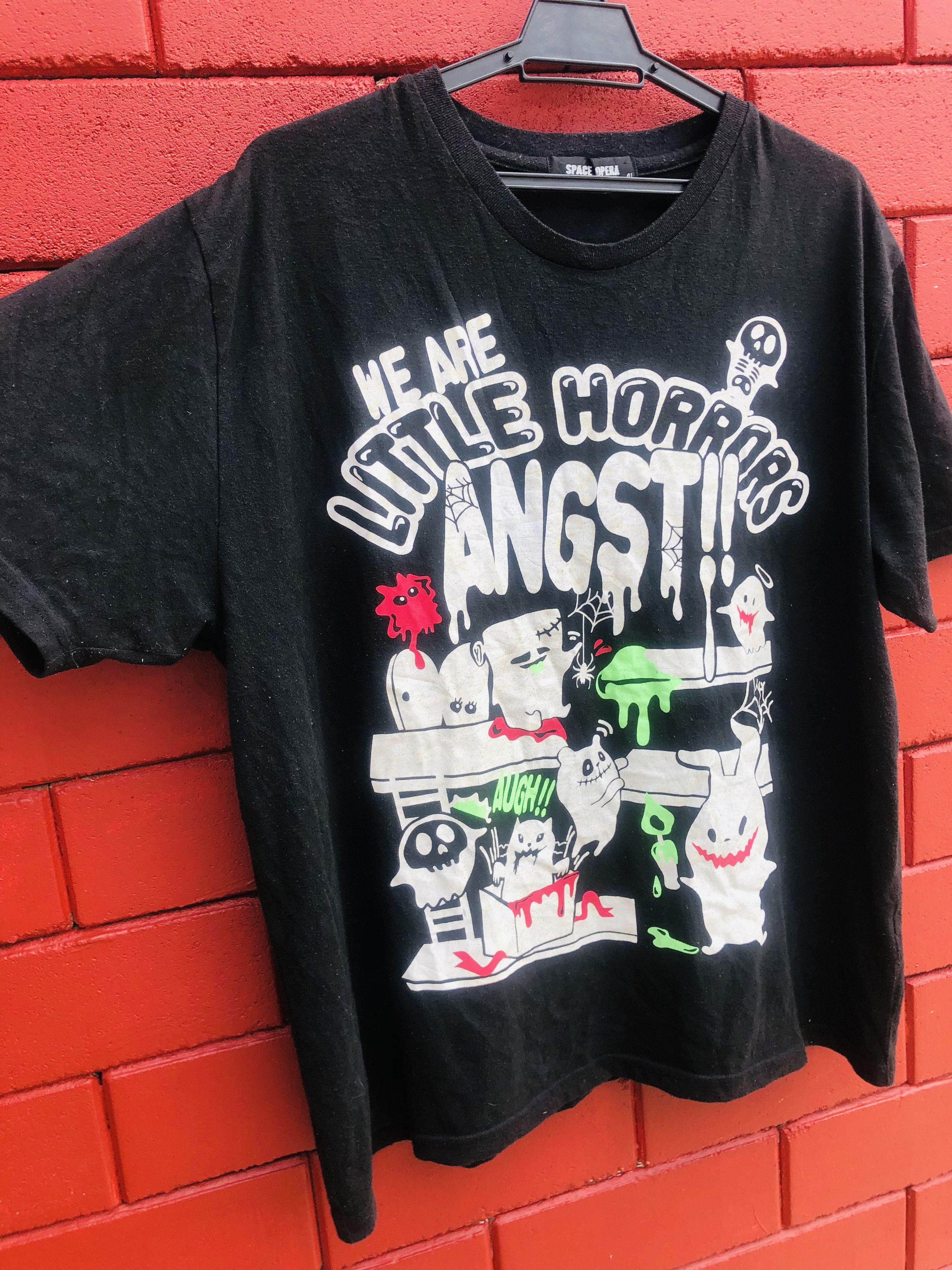 Japanese Brand × Vintage Little Horror Angst Famous Cartoon Series Shirt Size US L / EU 52-54 / 3 - 4 Thumbnail