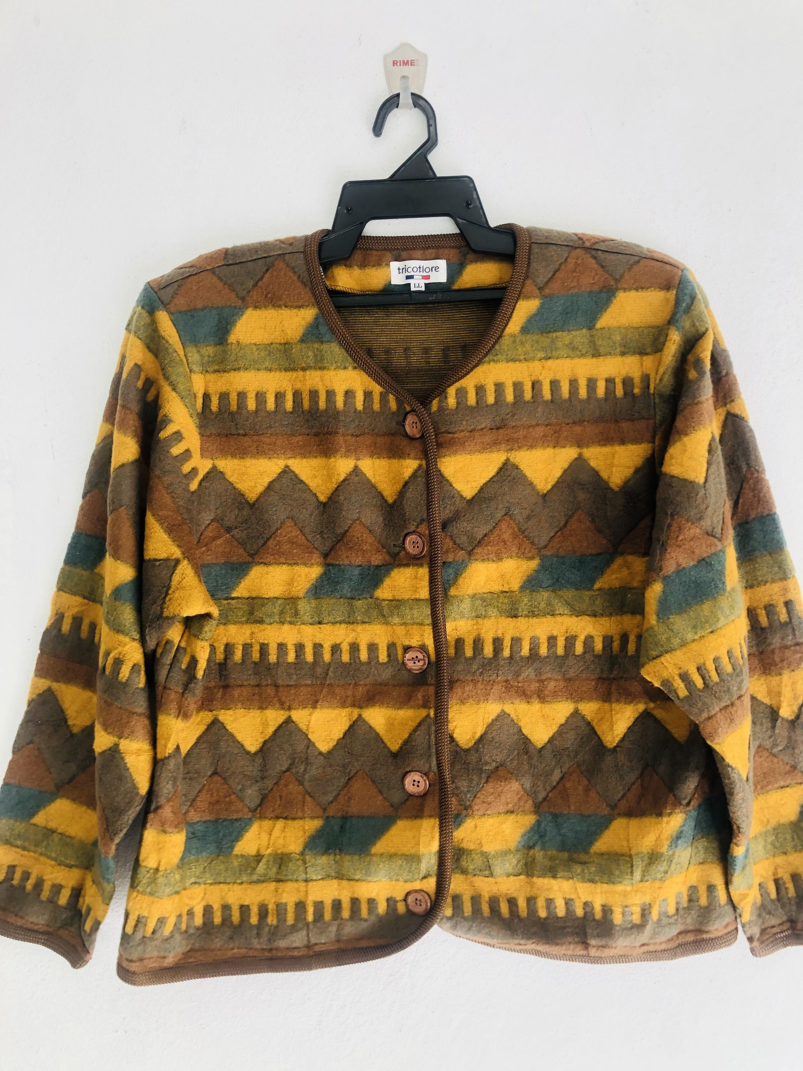 Japanese Brand × Vintage Vintage Tricotelore Japanese Designer Fashion Style Jacket Size US M / EU 48-50 / 2 - 1 Thumbnail