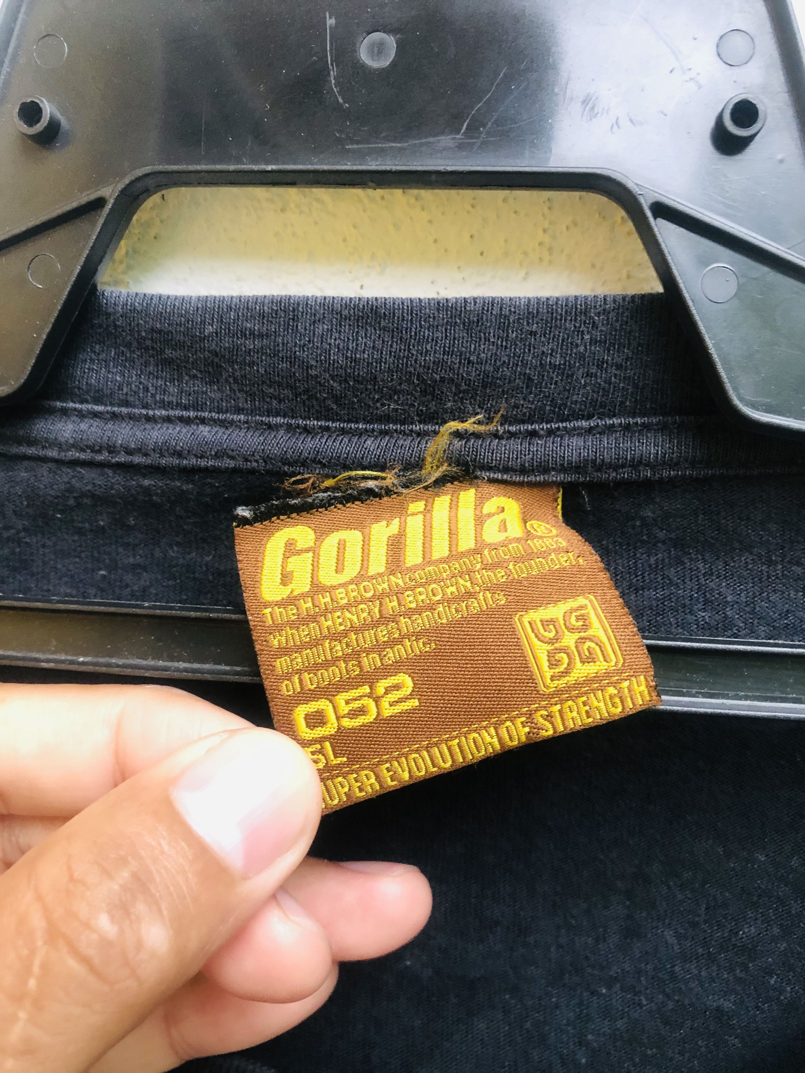 Japanese Brand × Vintage Vintage Gorilla Skateboard Big Logo Style Shirt Size US XXL / EU 58 / 5 - 11 Thumbnail
