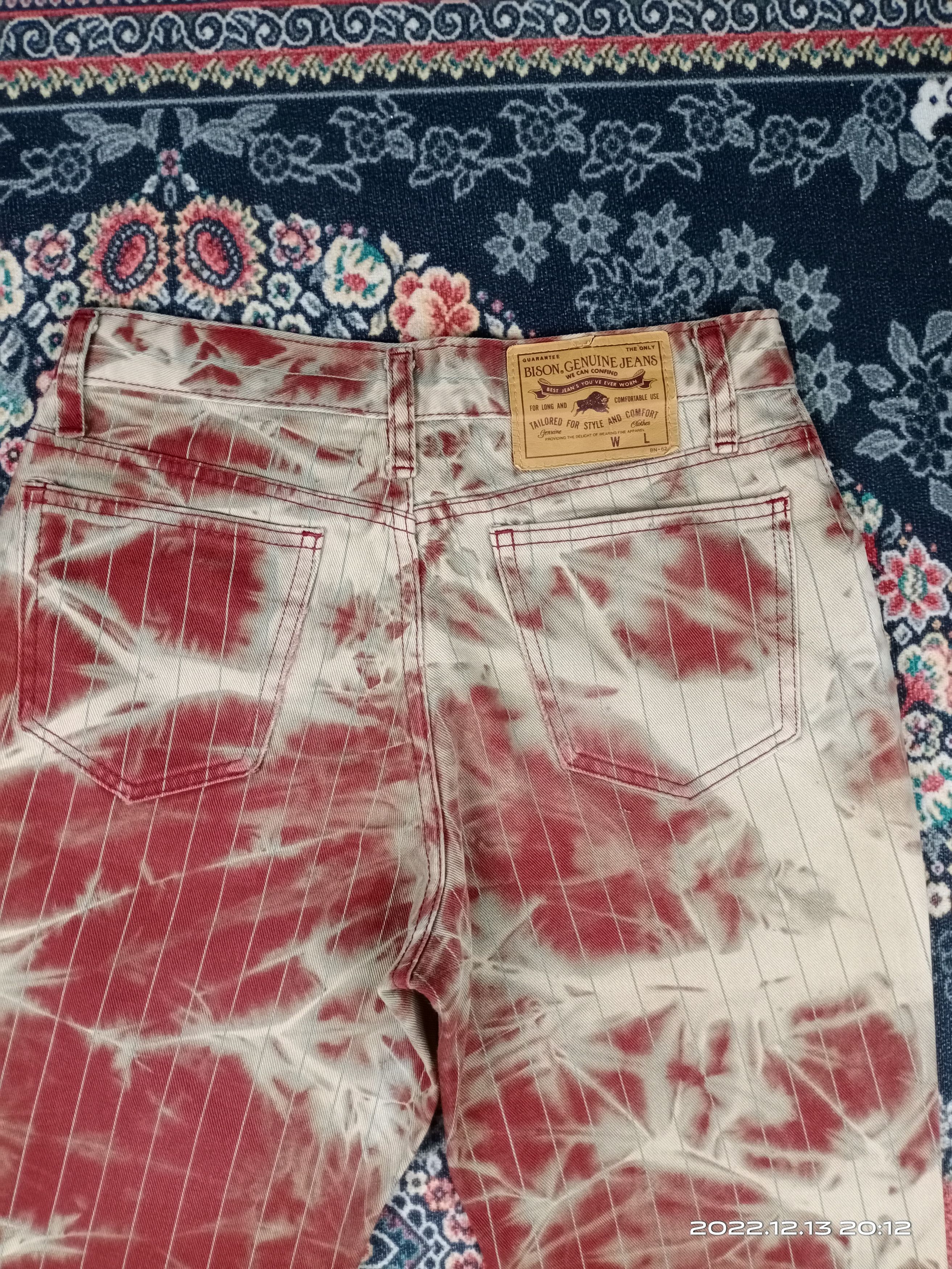 Japanese Brand 💥RARE💥Vintage Bison Flared Bootcut Jeans Size US 27 - 9 Thumbnail