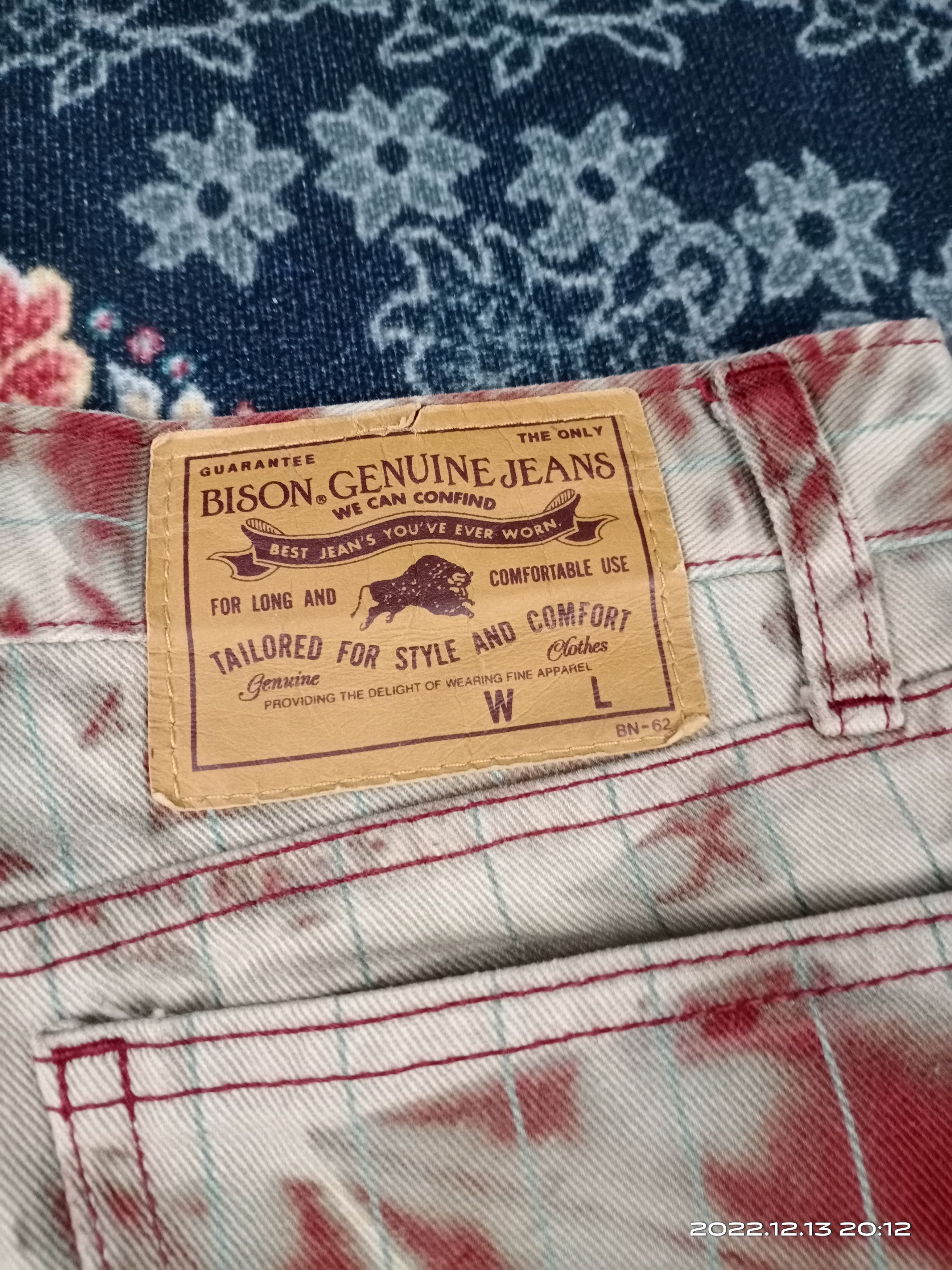 Japanese Brand 💥RARE💥Vintage Bison Flared Bootcut Jeans Size US 27 - 8 Thumbnail