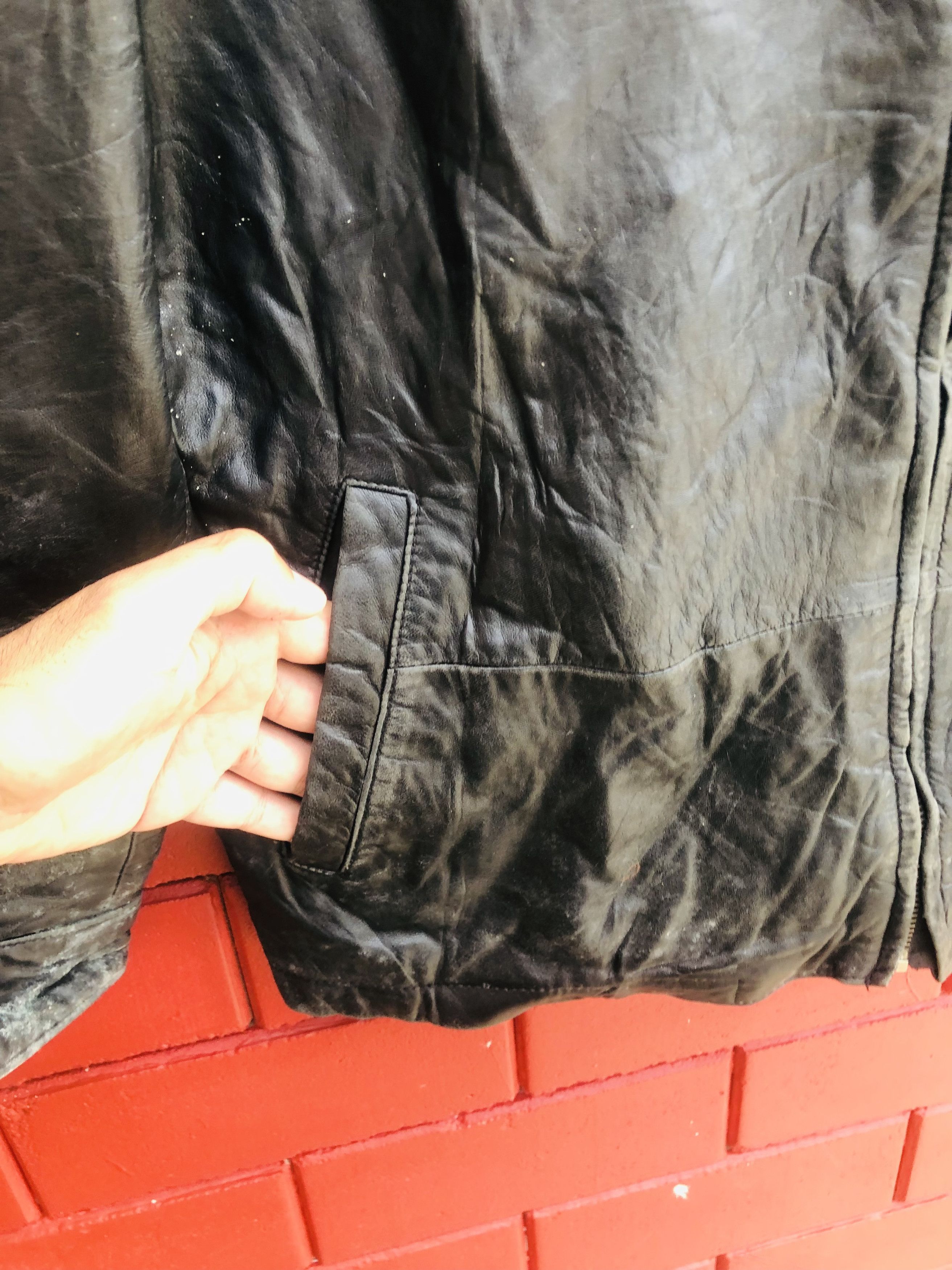 Japanese Brand × Vintage Vintage R&R Japanese Designer Fashion Style Leather Jacket Size US L / EU 52-54 / 3 - 7 Thumbnail