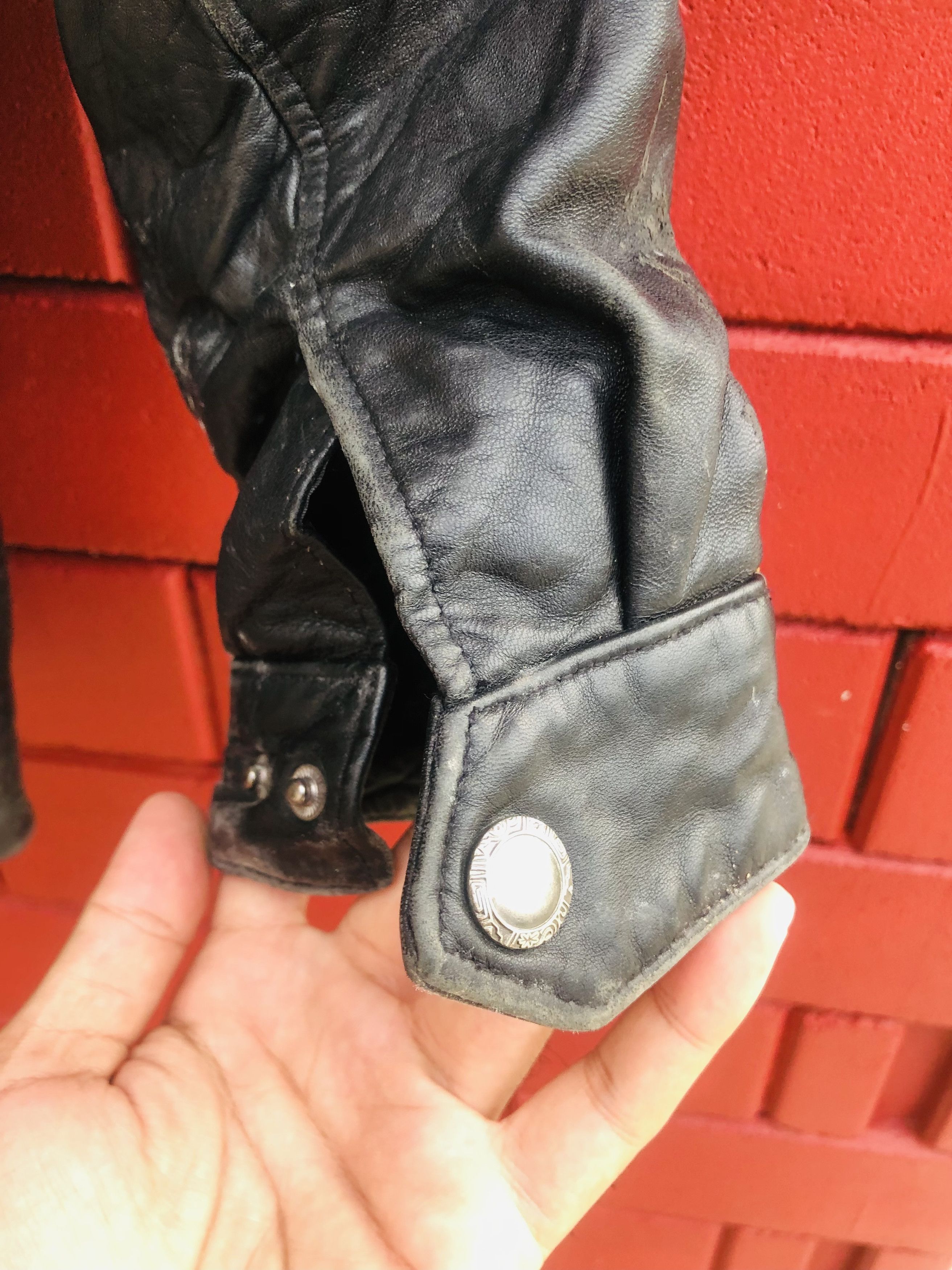 Japanese Brand × Vintage Vintage R&R Japanese Designer Fashion Style Leather Jacket Size US L / EU 52-54 / 3 - 8 Thumbnail