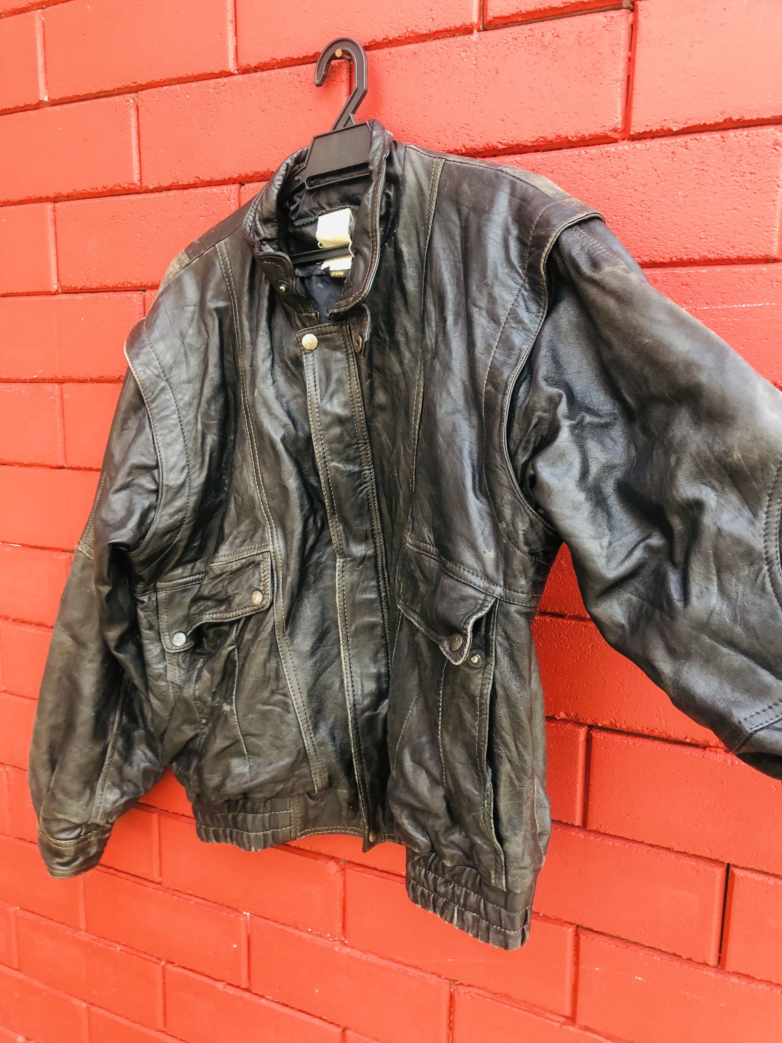 Japanese Brand × Vintage Vintage Japanese Vintage Fashion Style Leather Jacket Size US M / EU 48-50 / 2 - 6 Thumbnail