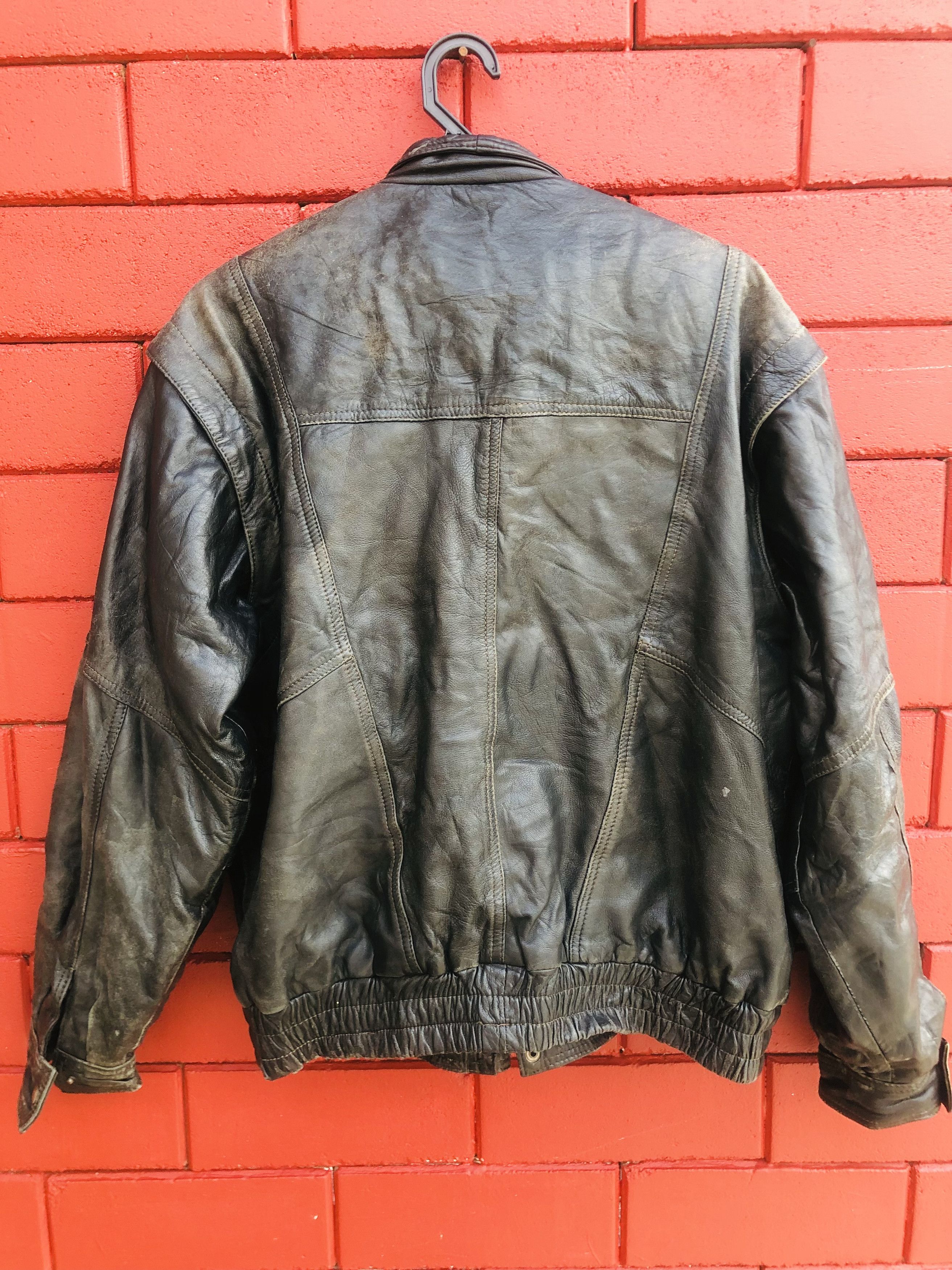 Japanese Brand × Vintage Vintage Japanese Vintage Fashion Style Leather Jacket Size US M / EU 48-50 / 2 - 2 Thumbnail