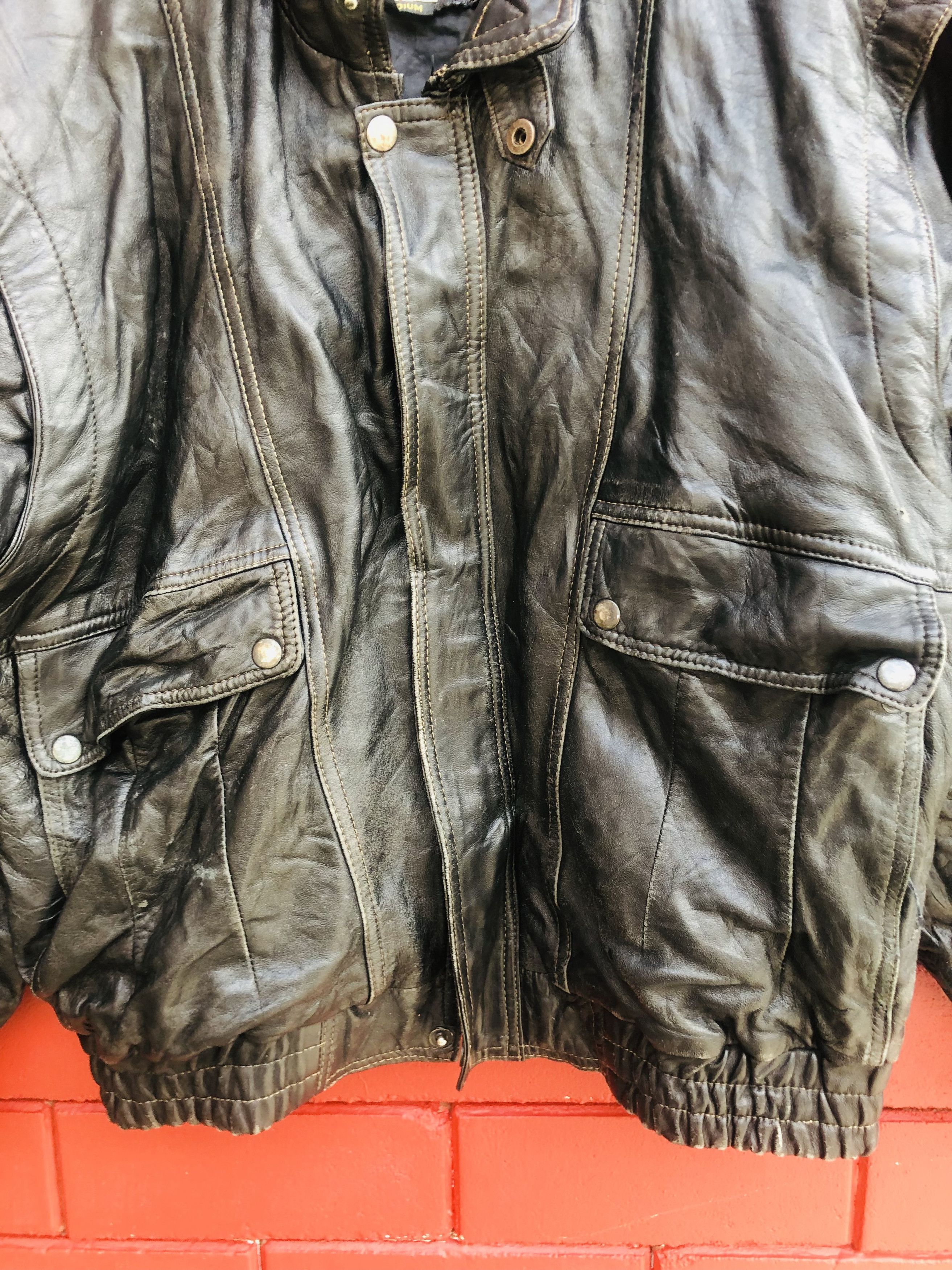 Japanese Brand × Vintage Vintage Japanese Vintage Fashion Style Leather Jacket Size US M / EU 48-50 / 2 - 4 Thumbnail