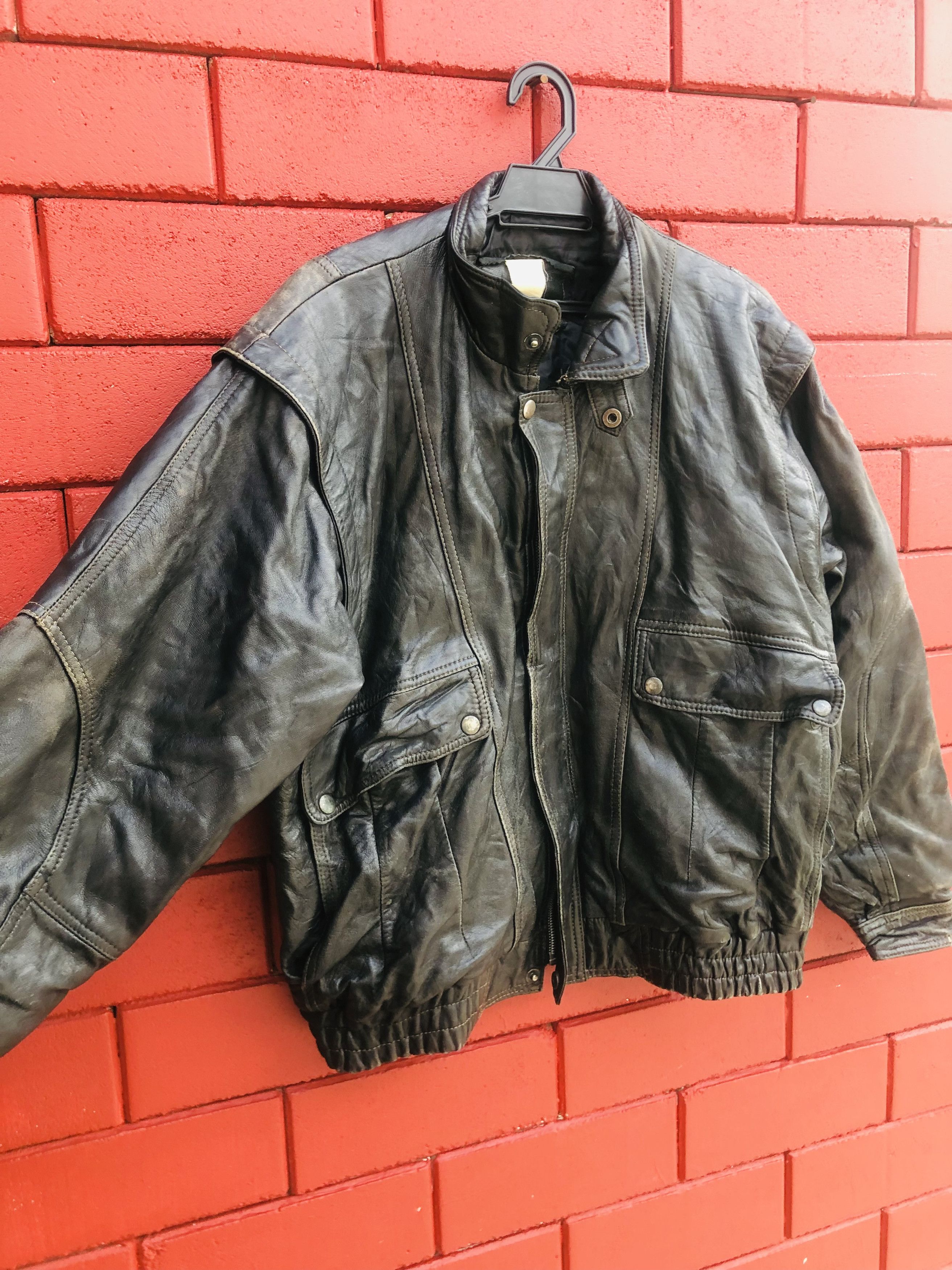 Japanese Brand × Vintage Vintage Japanese Vintage Fashion Style Leather Jacket Size US M / EU 48-50 / 2 - 5 Thumbnail