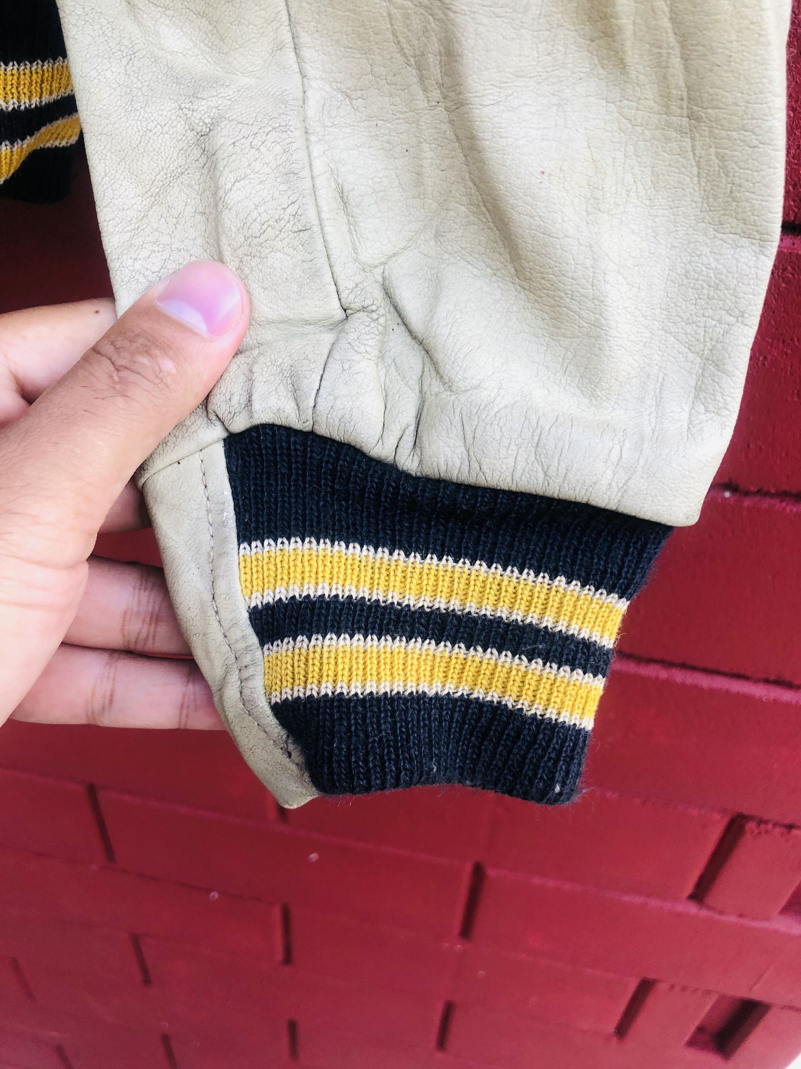 Japanese Brand × Vintage Vintage Golden Bear Designed Fashion Style Varsity Jacket Size US M / EU 48-50 / 2 - 7 Thumbnail