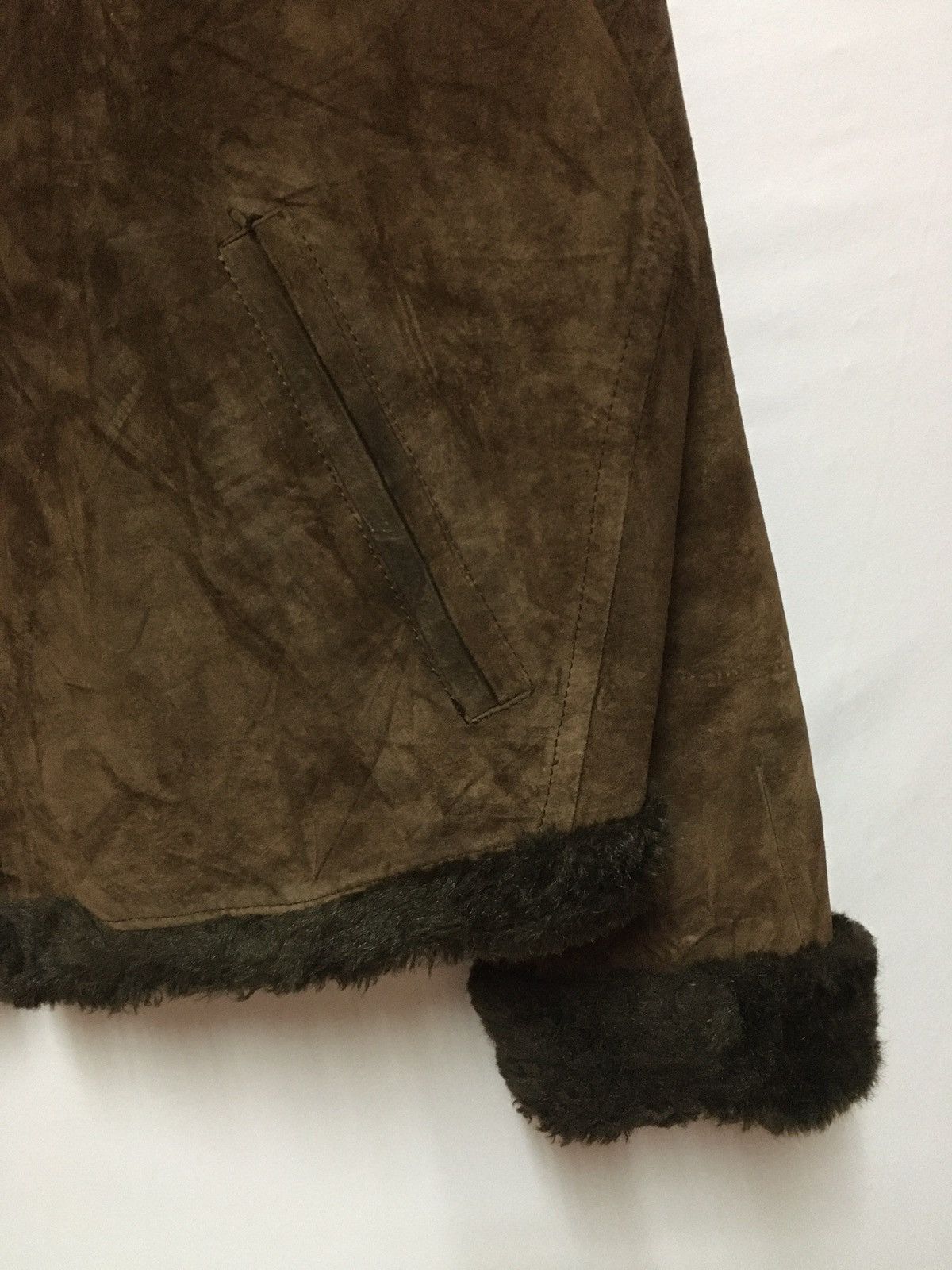 45rpm B3 45rpm fur linning suede leather jacket Size US S / EU 44-46 / 1 - 3 Thumbnail