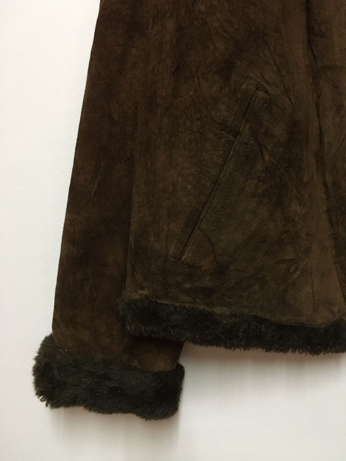 45rpm B3 45rpm fur linning suede leather jacket Size US S / EU 44-46 / 1 - 2 Thumbnail