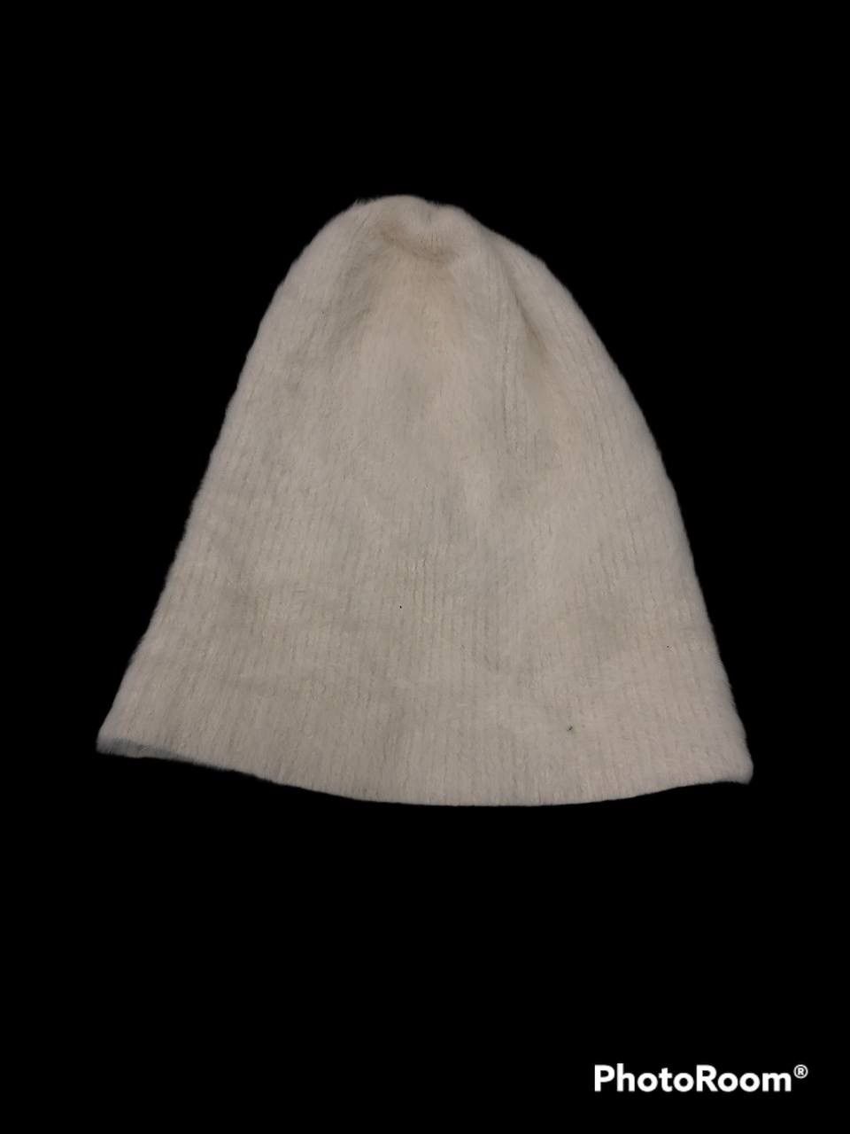 Other Mohair Pearl White Beanie Hat Size ONE SIZE - 7 Thumbnail