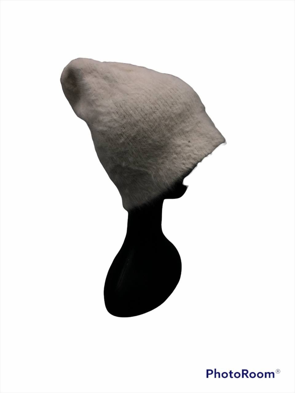 Other Mohair Pearl White Beanie Hat Size ONE SIZE - 4 Thumbnail