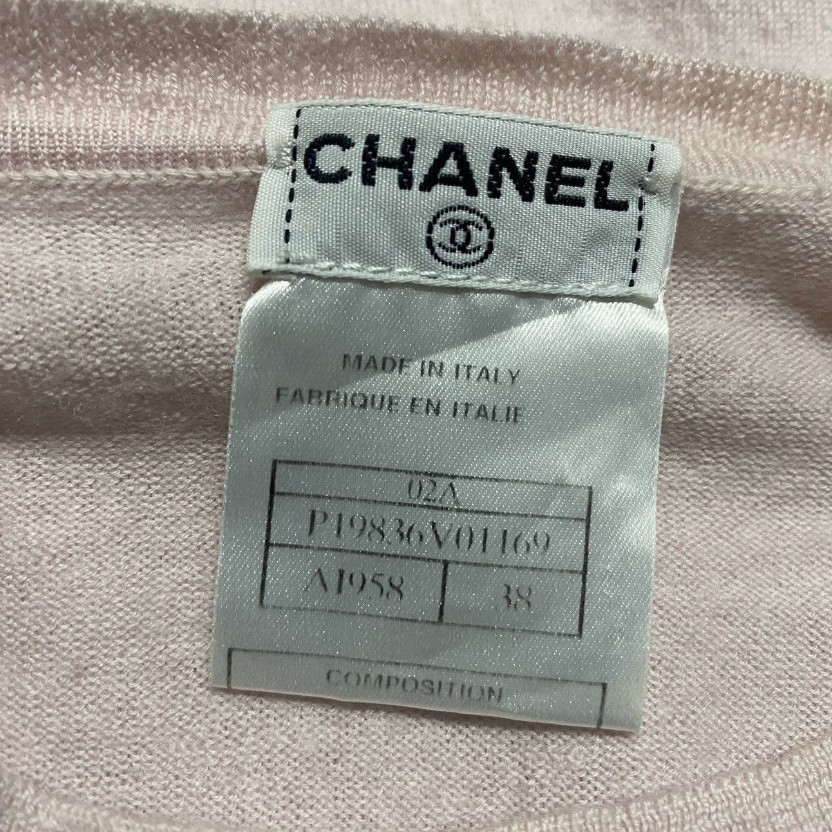 Chanel Chanel Cashmere Distressed Wool Knitwear Size XS / US 0-2 / IT 36-38 - 14 Thumbnail