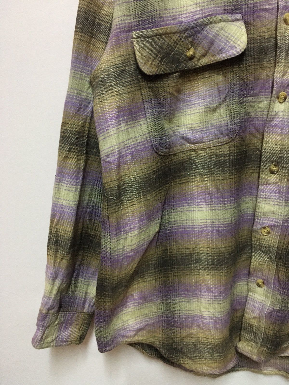 Flannel × Japanese Brand Seahop international workers shadow plate flanel Size US L / EU 52-54 / 3 - 2 Thumbnail