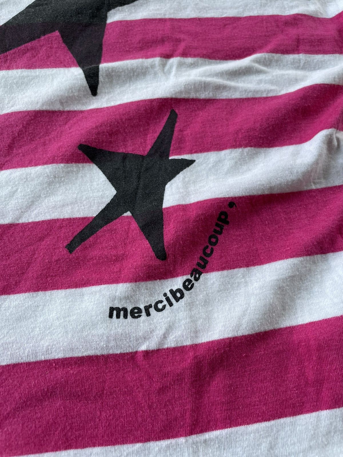 Issey Miyake × Japanese Brand × mercibeaucoup 💥Mercibeaucoup By issey miyake Star stripe tee 🇯🇵 Size M / US 6-8 / IT 42-44 - 5 Thumbnail