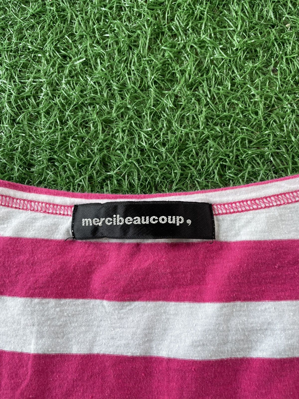 Issey Miyake × Japanese Brand × mercibeaucoup 💥Mercibeaucoup By issey miyake Star stripe tee 🇯🇵 Size M / US 6-8 / IT 42-44 - 3 Thumbnail