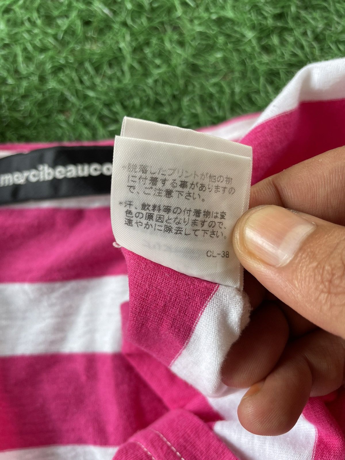Issey Miyake × Japanese Brand × mercibeaucoup 💥Mercibeaucoup By issey miyake Star stripe tee 🇯🇵 Size M / US 6-8 / IT 42-44 - 10 Thumbnail